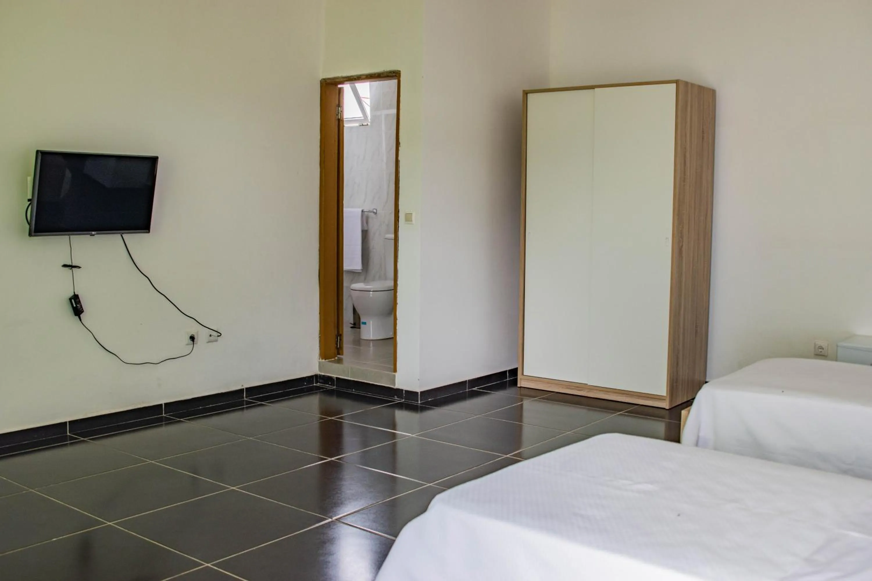 Bed in Hotel Vitoria