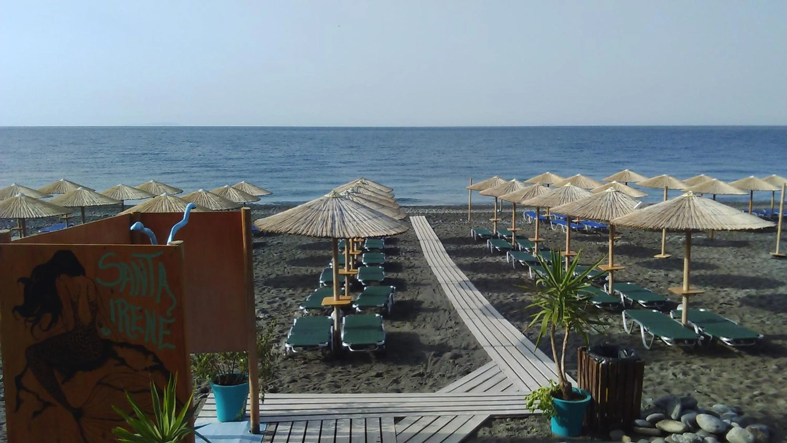 On site in Santa Irene