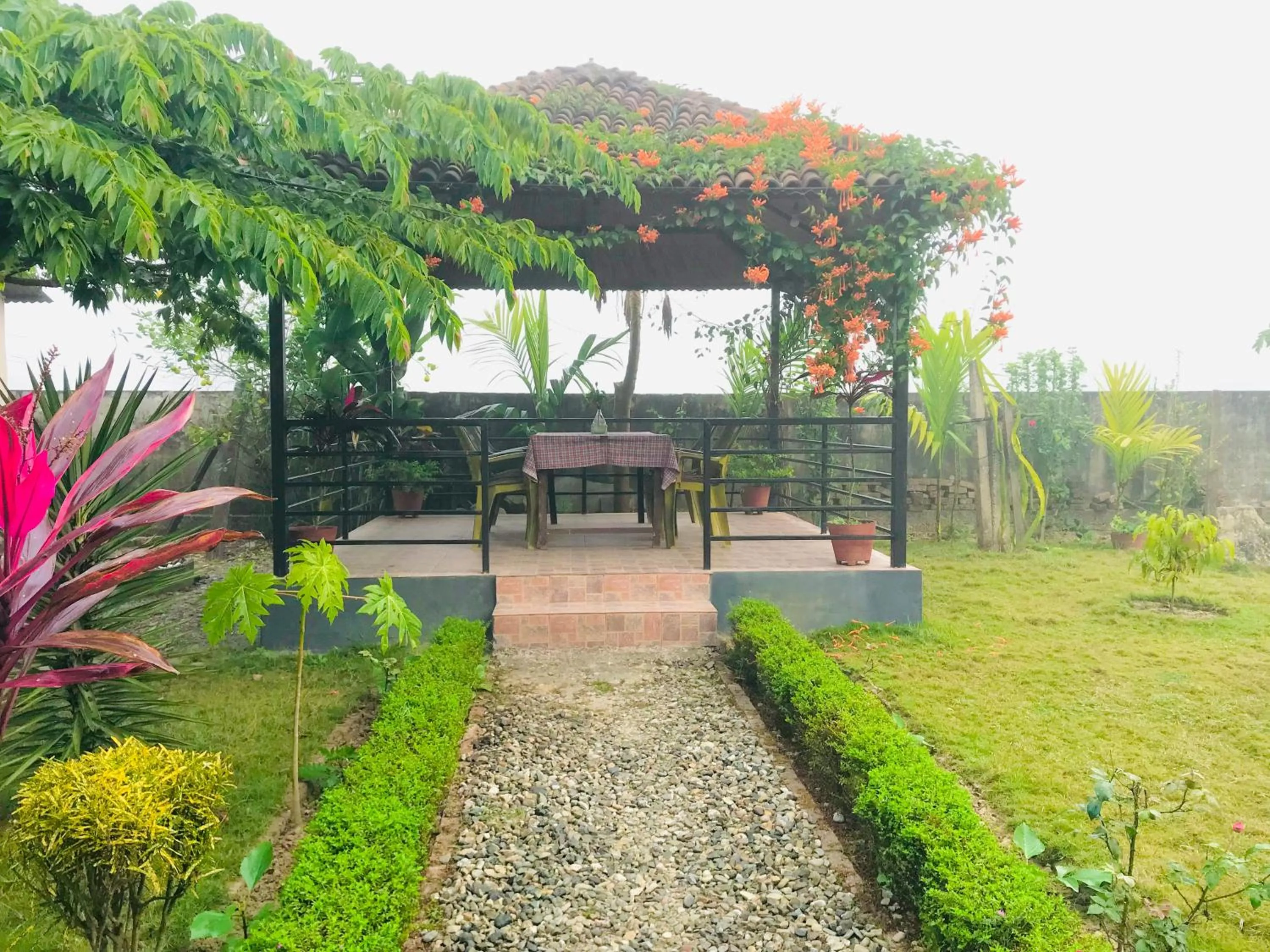 Garden in Chitwan Village Resort