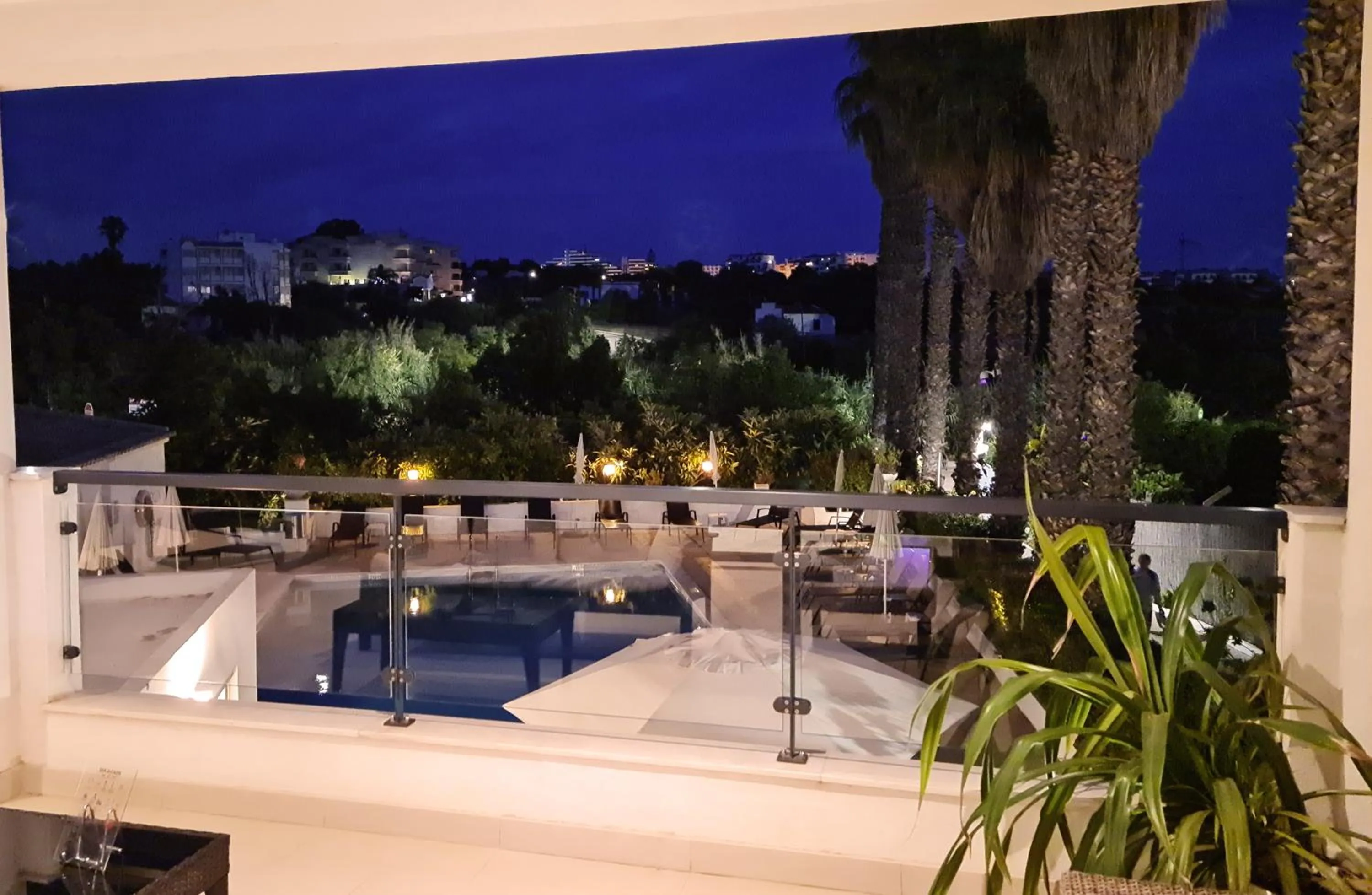 Balcony/Terrace in Hotel Alcaide