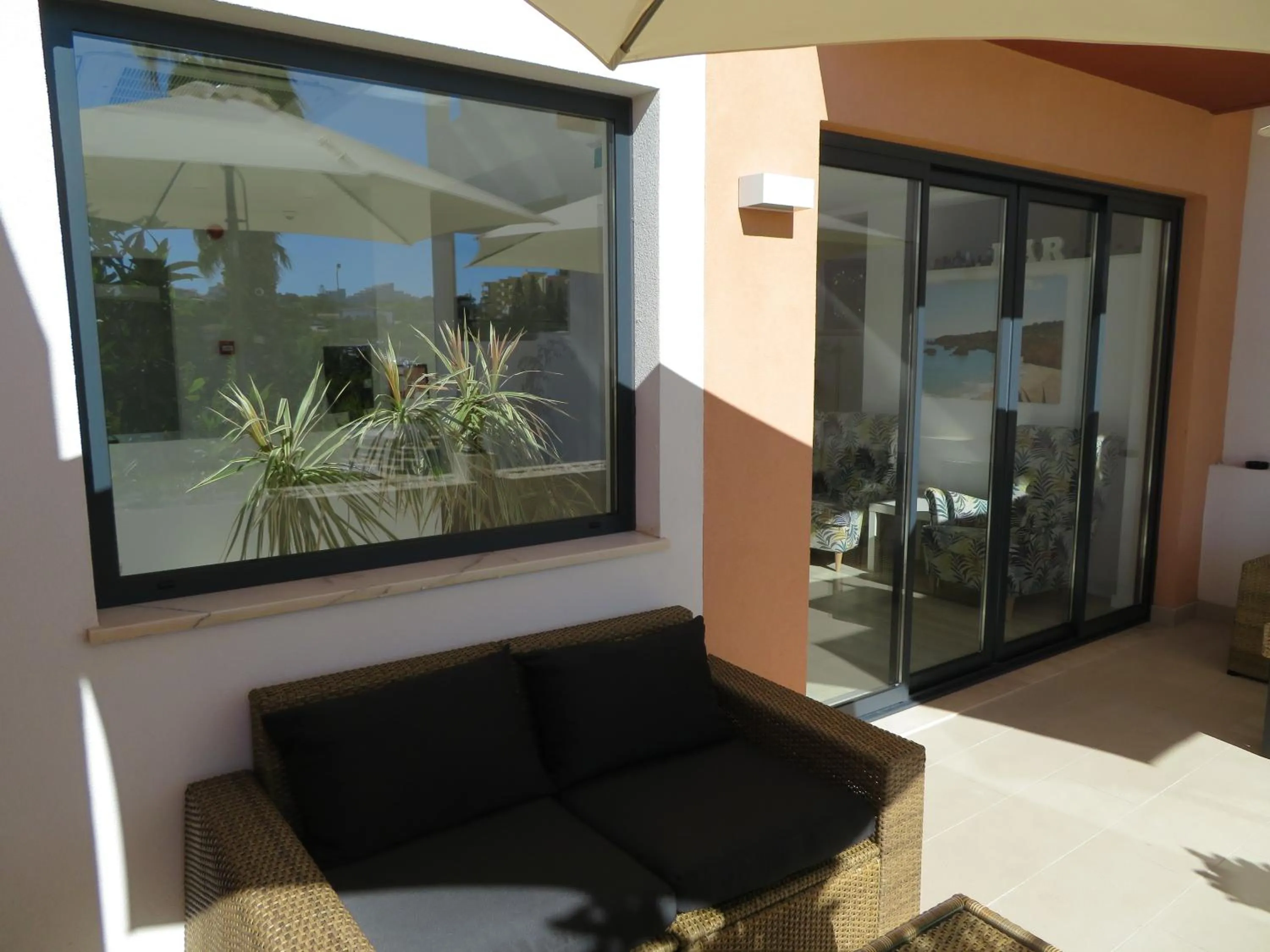 Balcony/Terrace in Hotel Alcaide