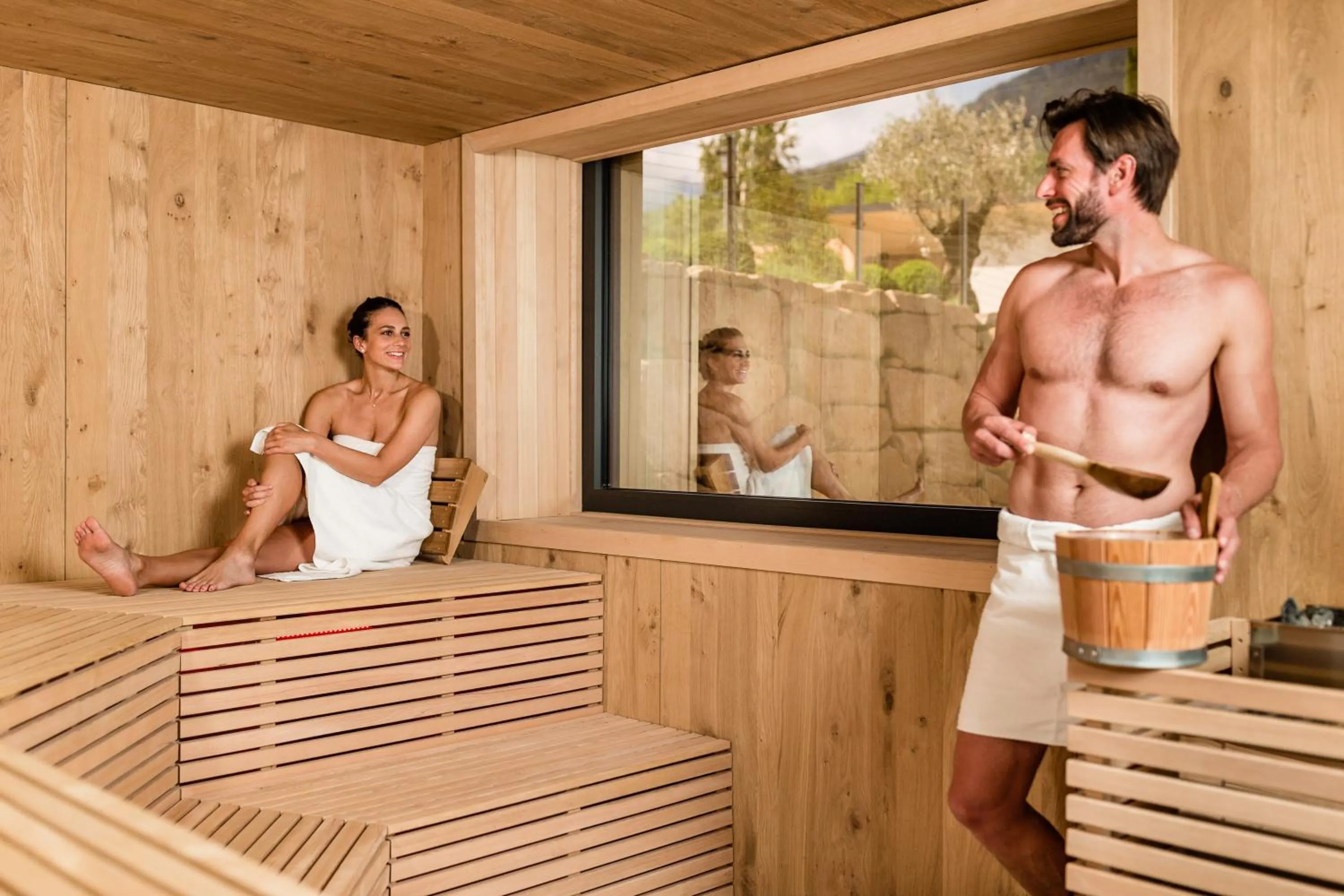 Sauna in Hotel Pfeiss