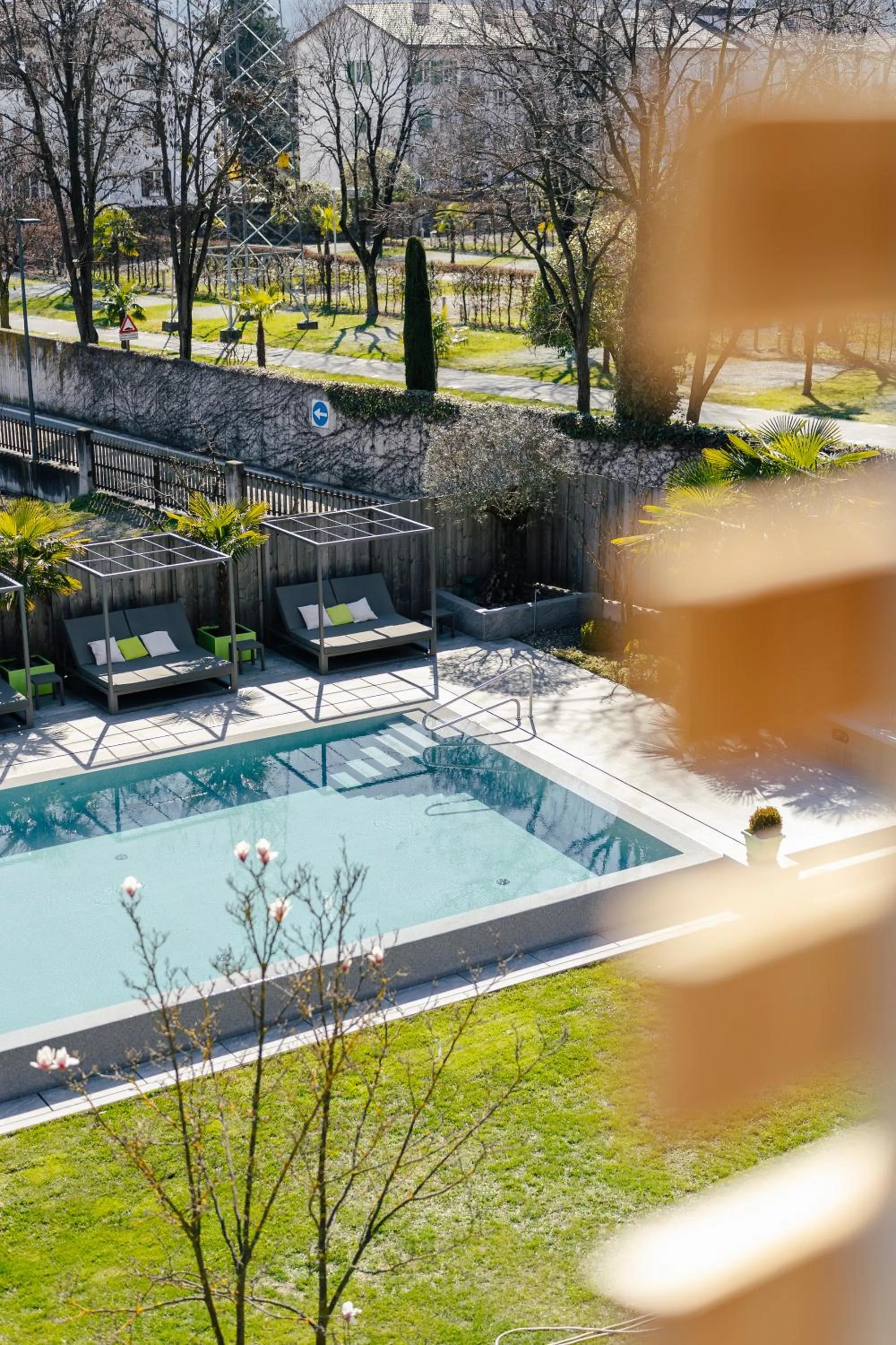 Garden in Hotel Pfeiss