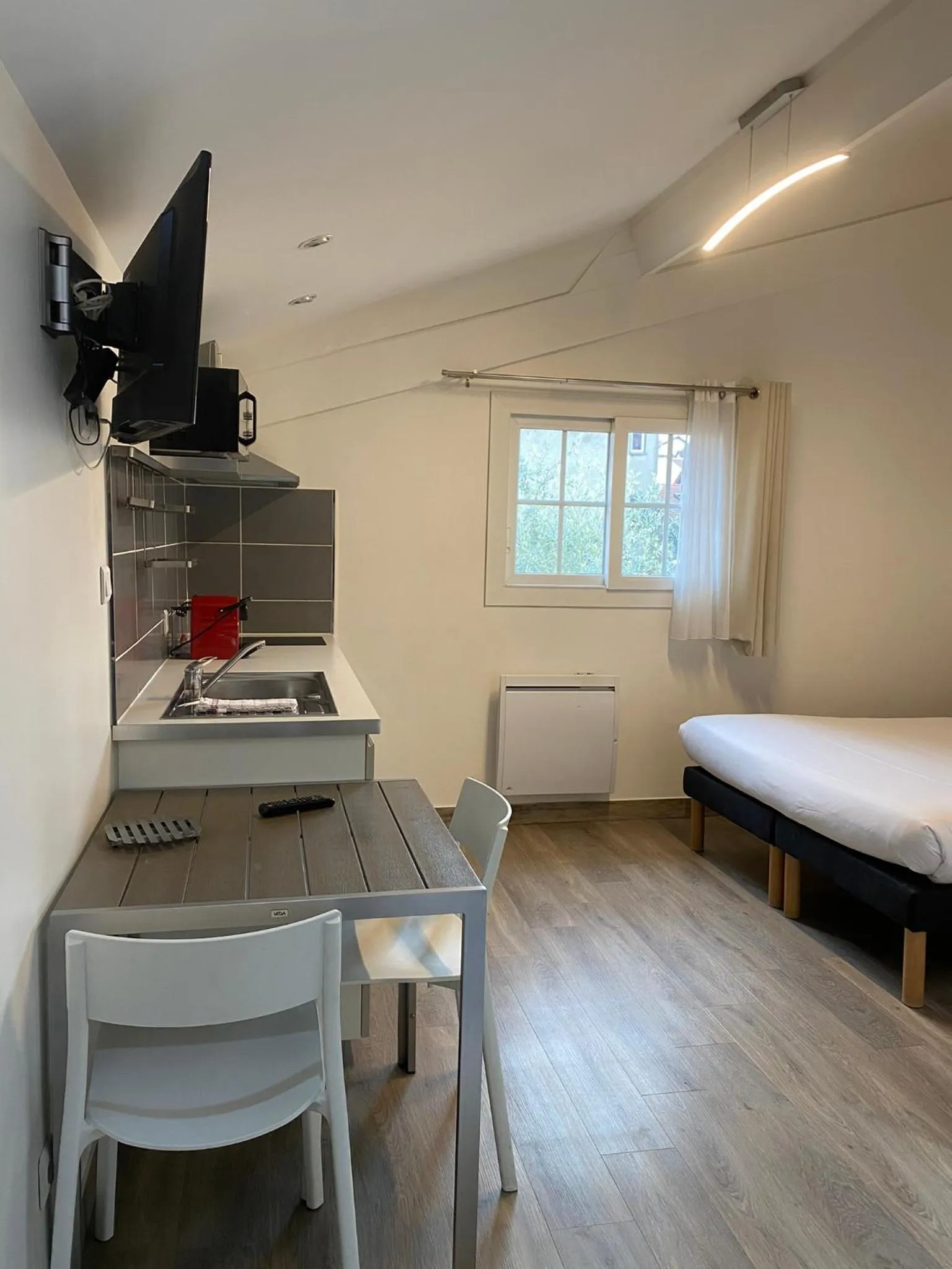 kitchen, Bed in La Ferme Des Barmonts