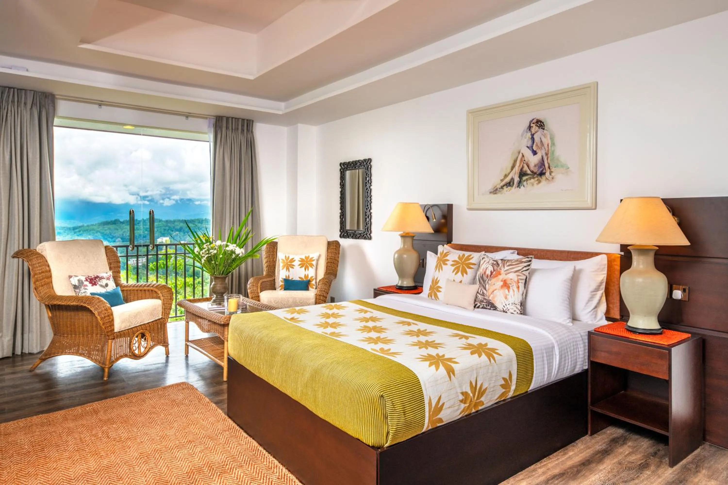 Bed in Fox Kandy by Fox Resorts - Luxury in the Mist