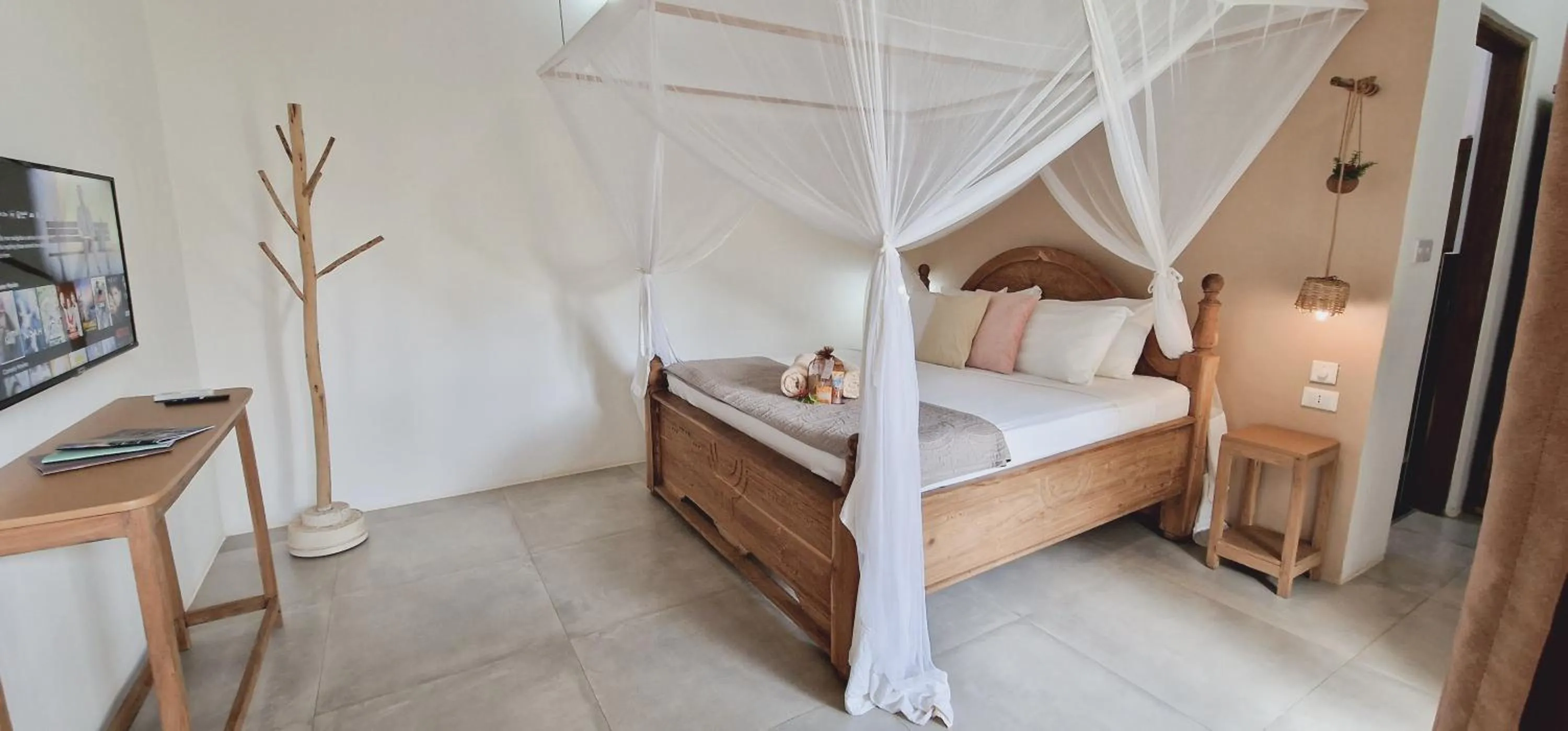 Bed in ARYA Boutique Resort