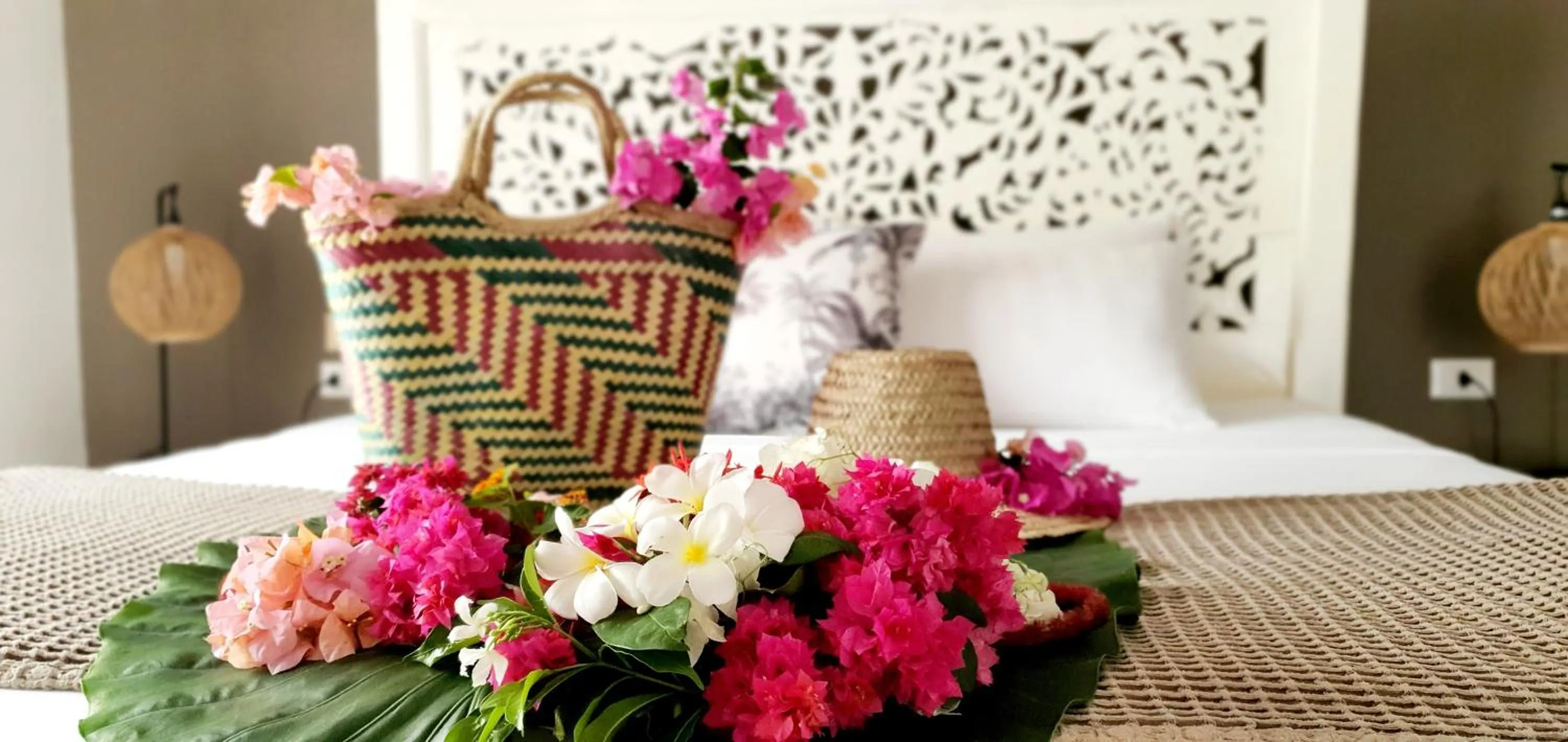 Bed in ARYA Boutique Resort