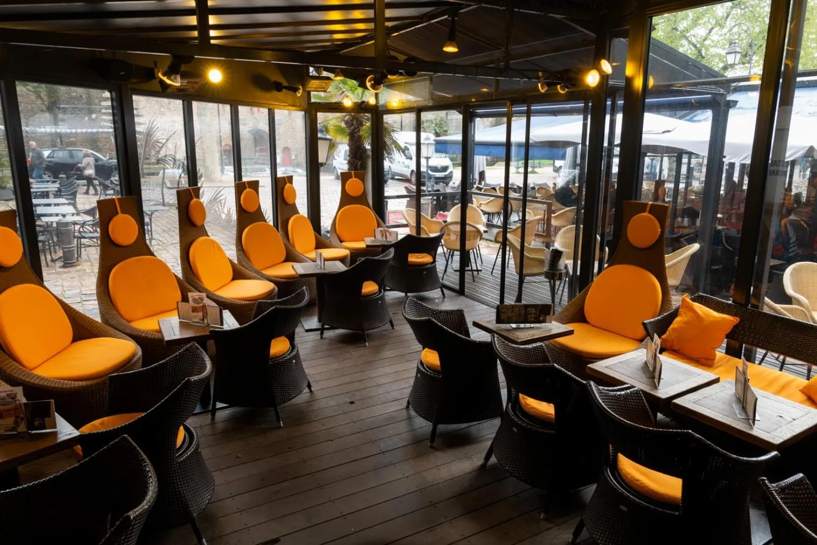 Patio in Hotel De L'univers