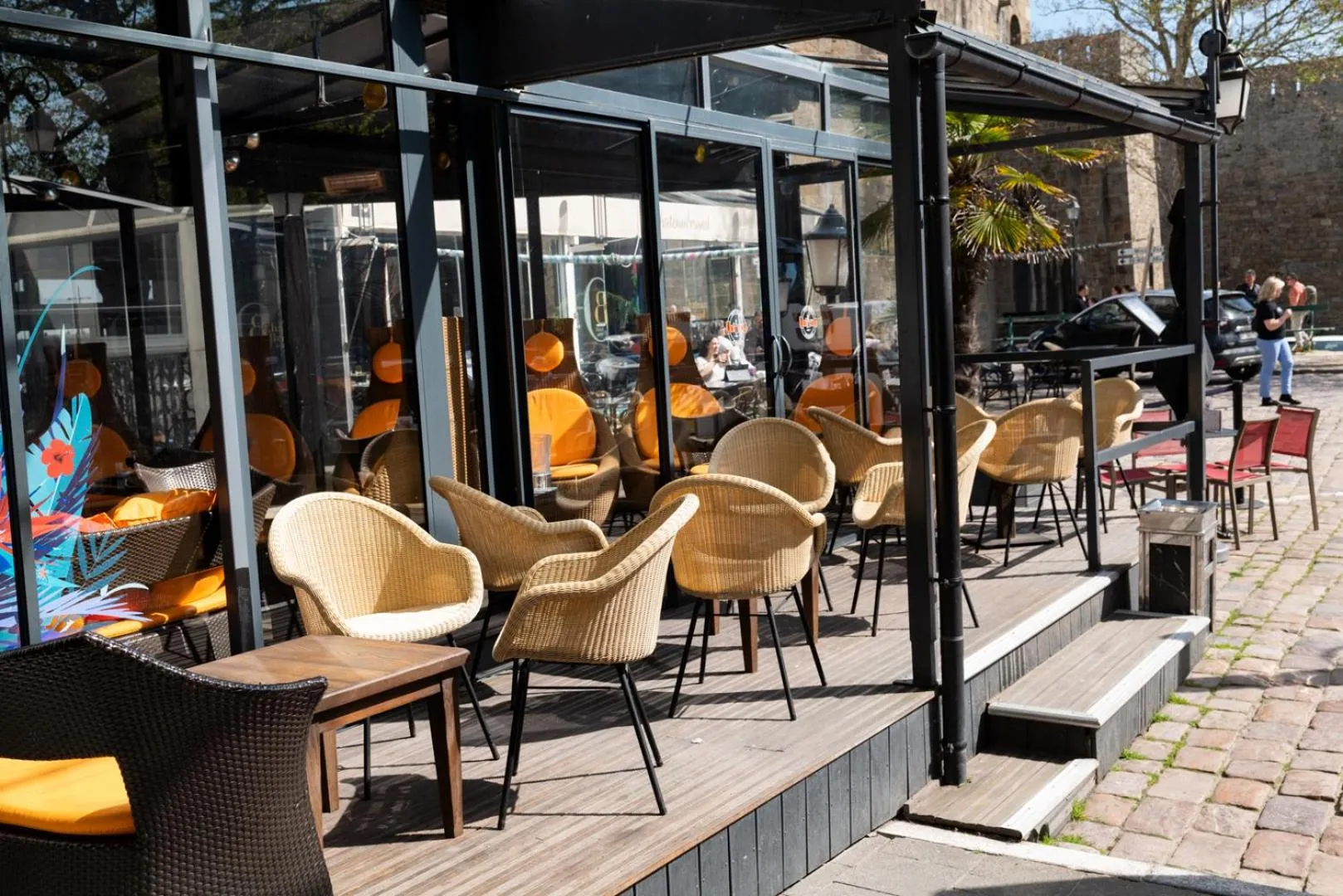 Patio in Hotel De L'univers