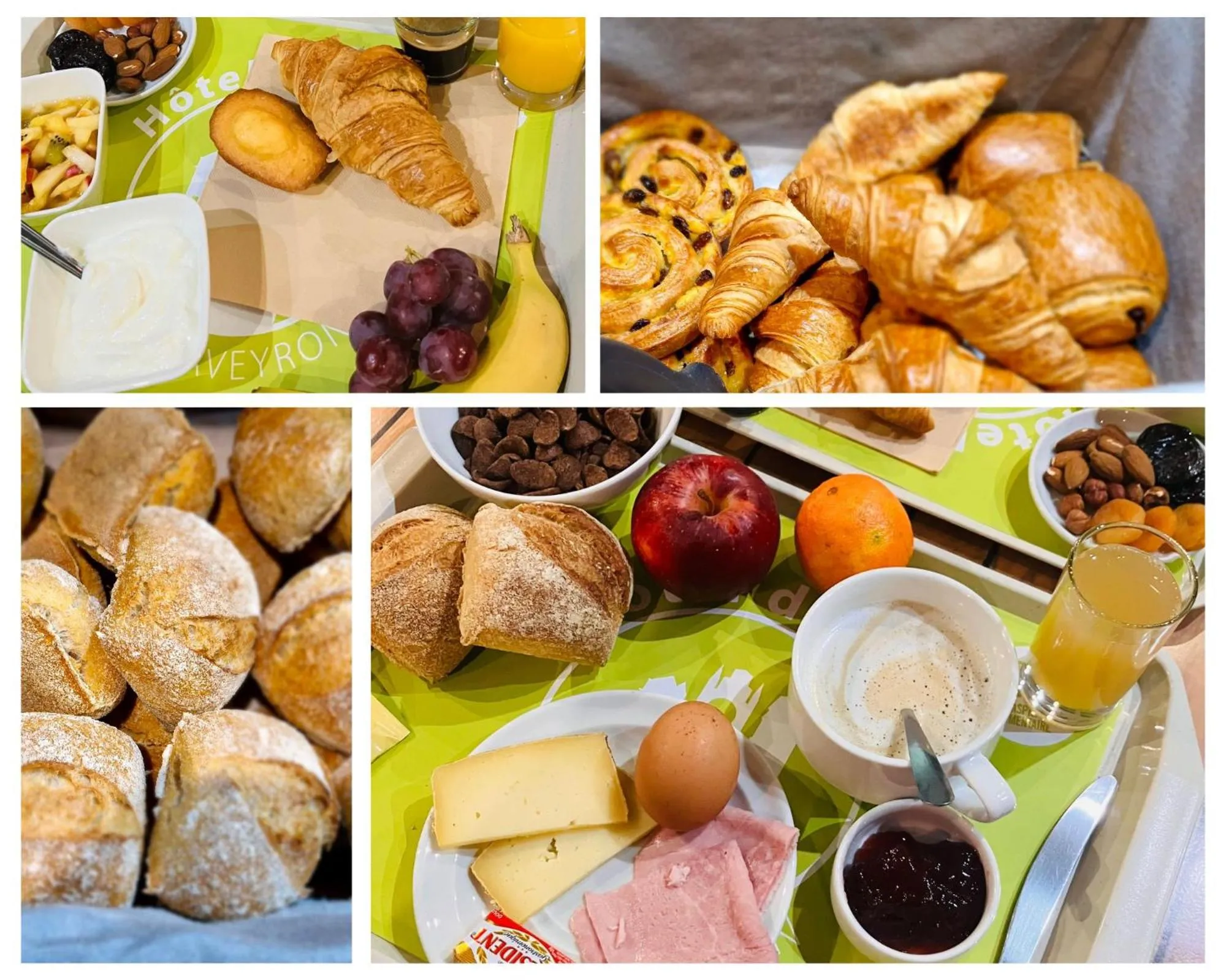 Breakfast in Logis Hôtel Restaurant du Midi - Rodez Centre