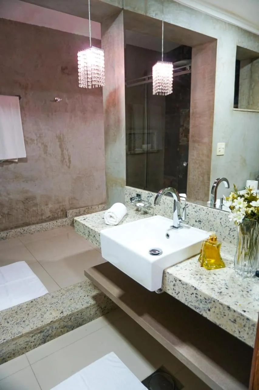 Bathroom in Hotel Pedra Negra Gov. Valadares