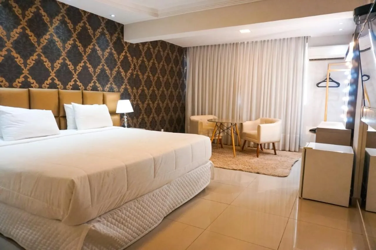 Bed in Hotel Pedra Negra Gov. Valadares