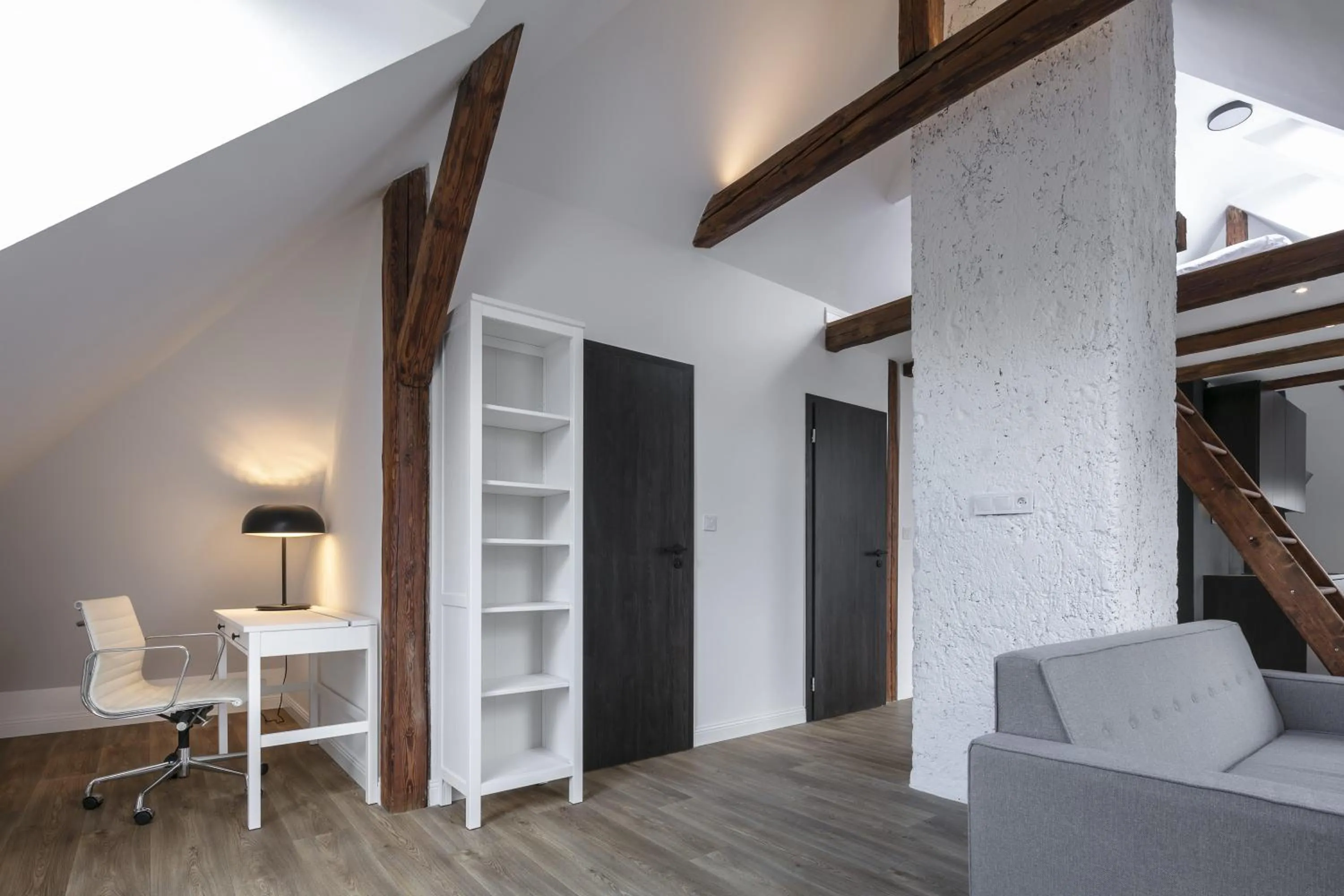 Living room in Pytloun Flat Hotel