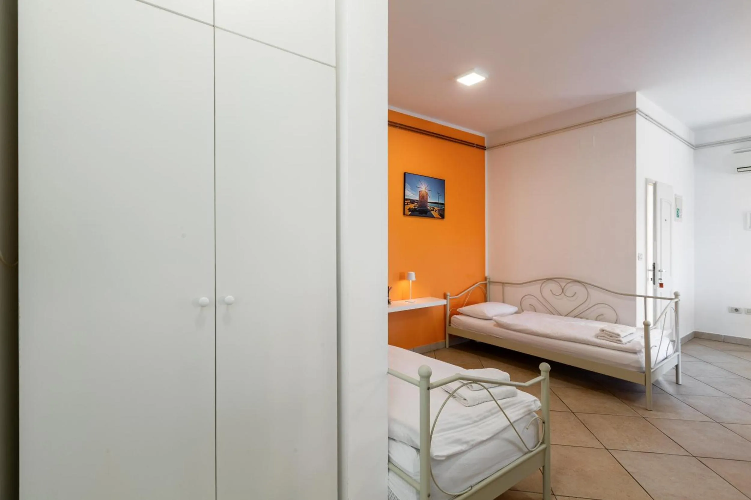 Bed in Trbović Apartments Peaceful stay with Free Parking, Pet-Friendly, and Bike Storage in Umag