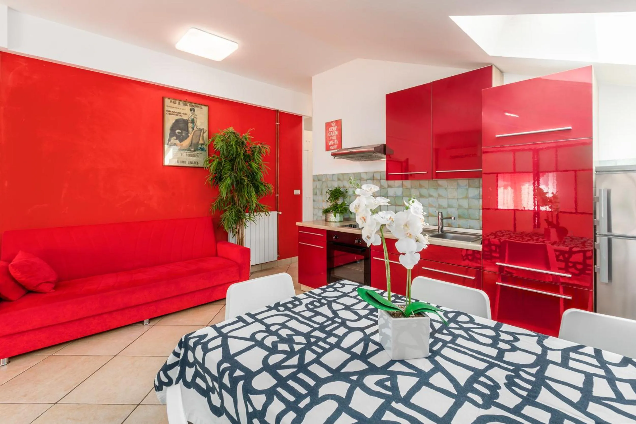 Kitchen or kitchenette in Trbović Apartments Peaceful stay with Free Parking, Pet-Friendly, and Bike Storage in Umag
