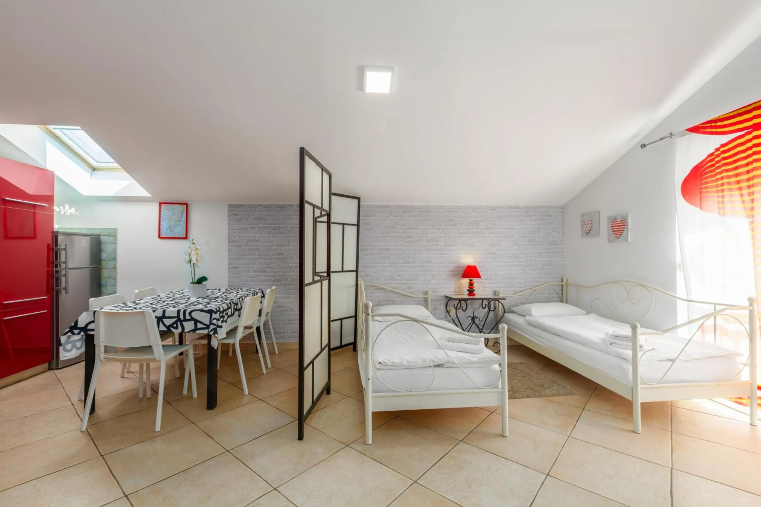 Bed in Trbović Apartments Peaceful stay with Free Parking, Pet-Friendly, and Bike Storage in Umag