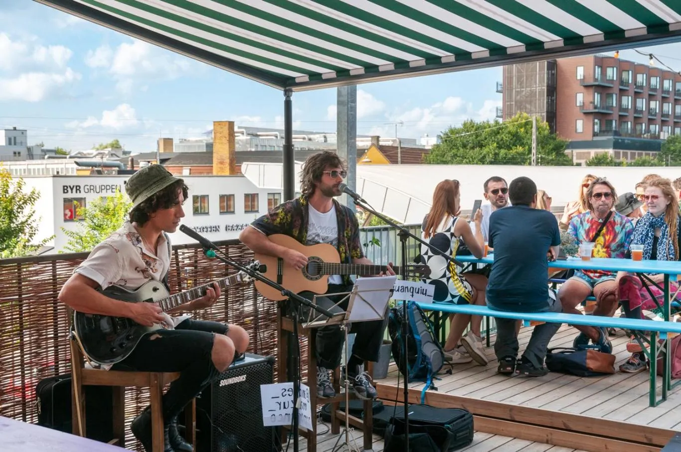 People in Urban Camper Hostel & Bar