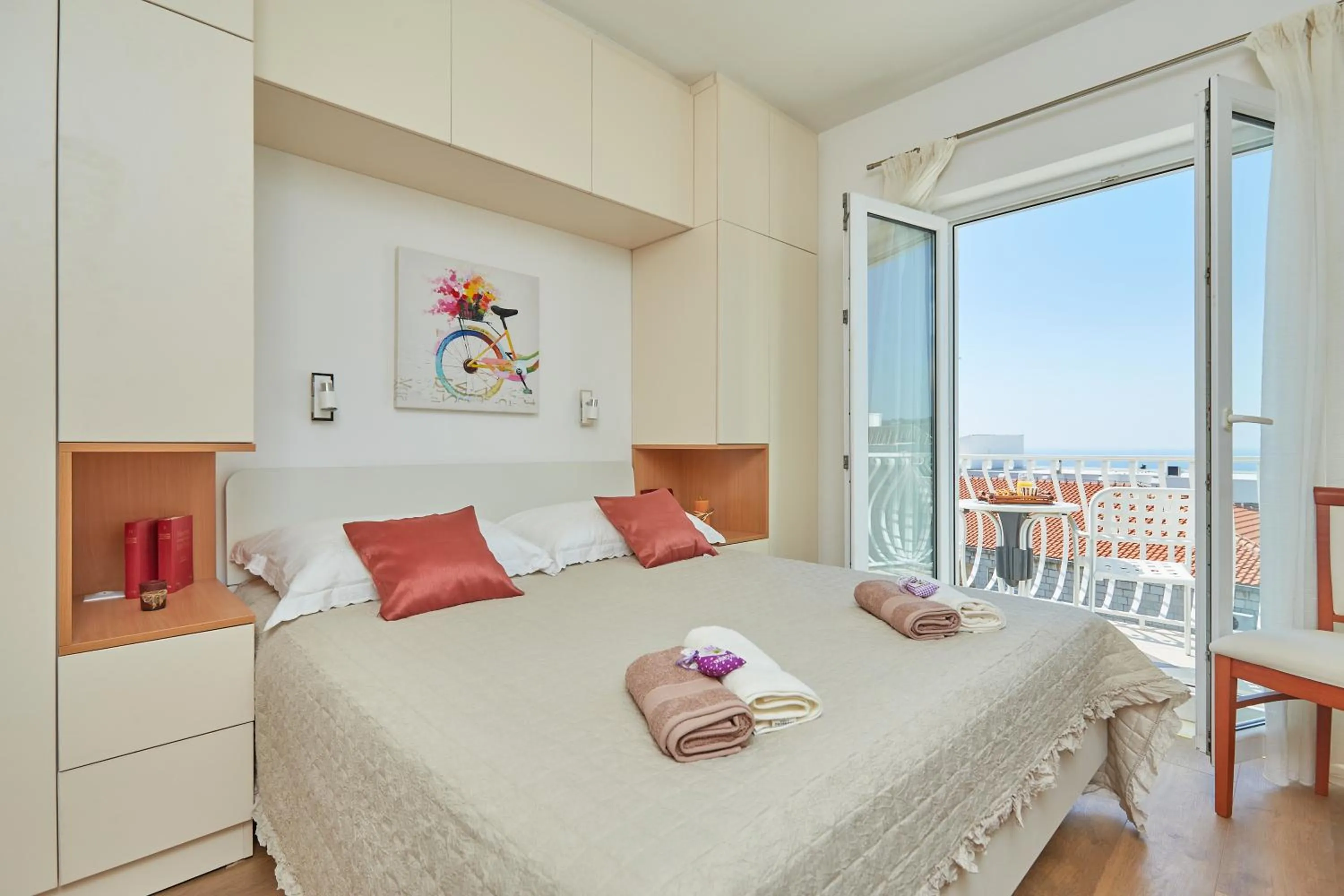 Bed in Villa Kate Dadić