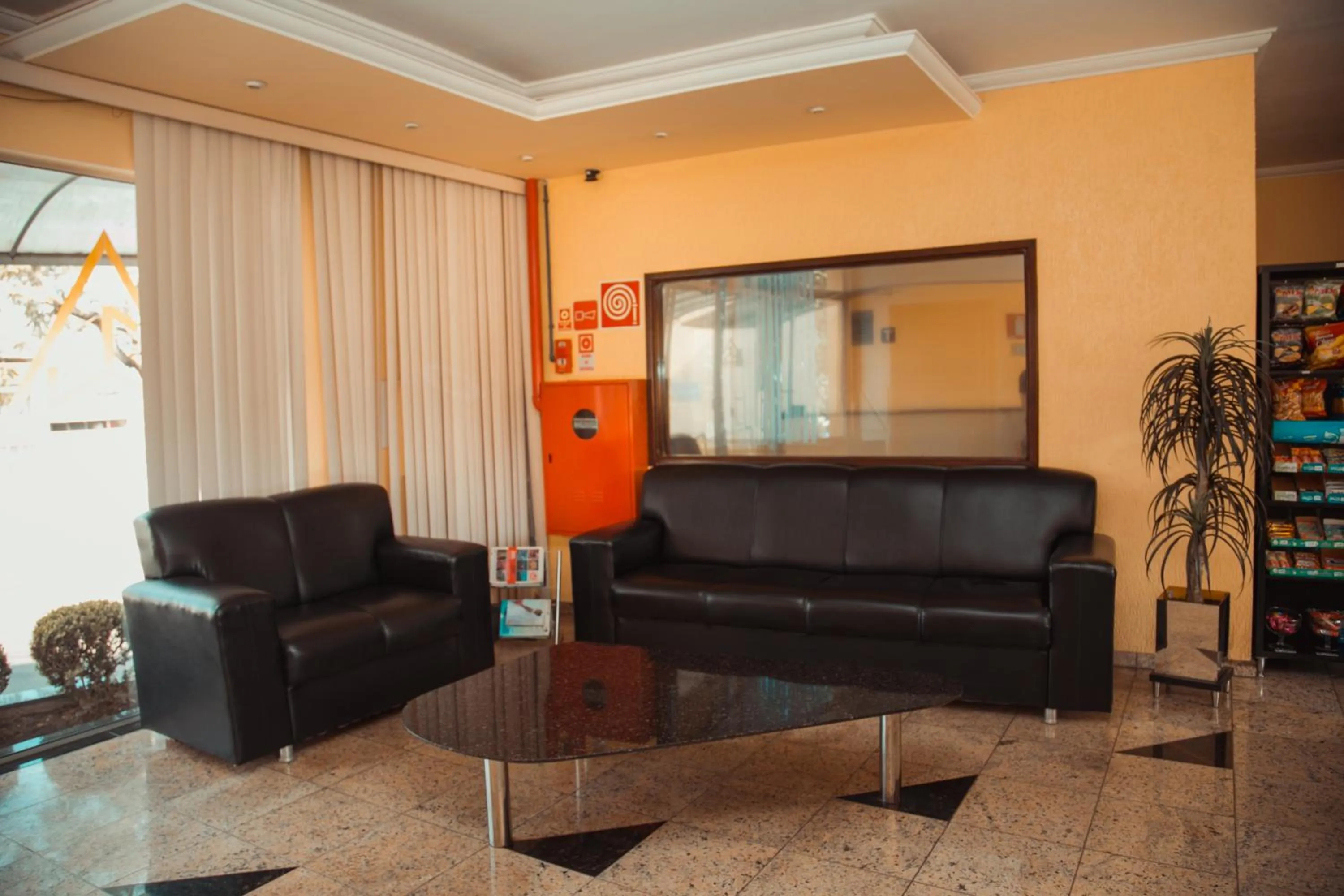 Lobby or reception in Hotel Meri Conselheiro Lafaiete