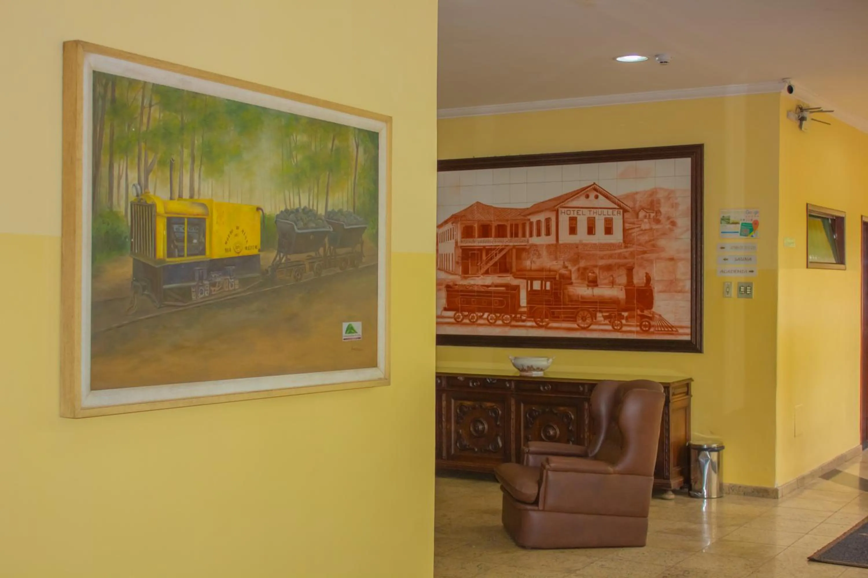 Living room in Hotel Meri Conselheiro Lafaiete