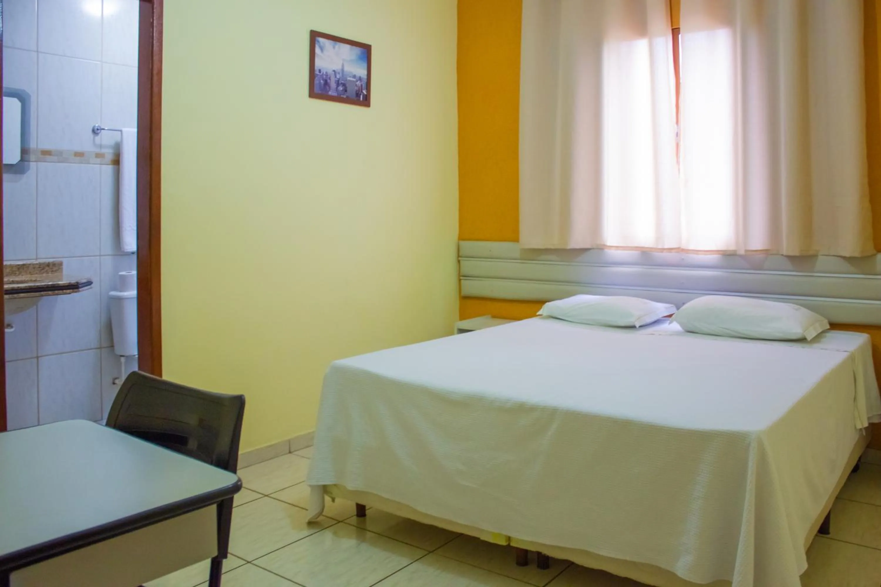 Bed in Hotel Meri Conselheiro Lafaiete