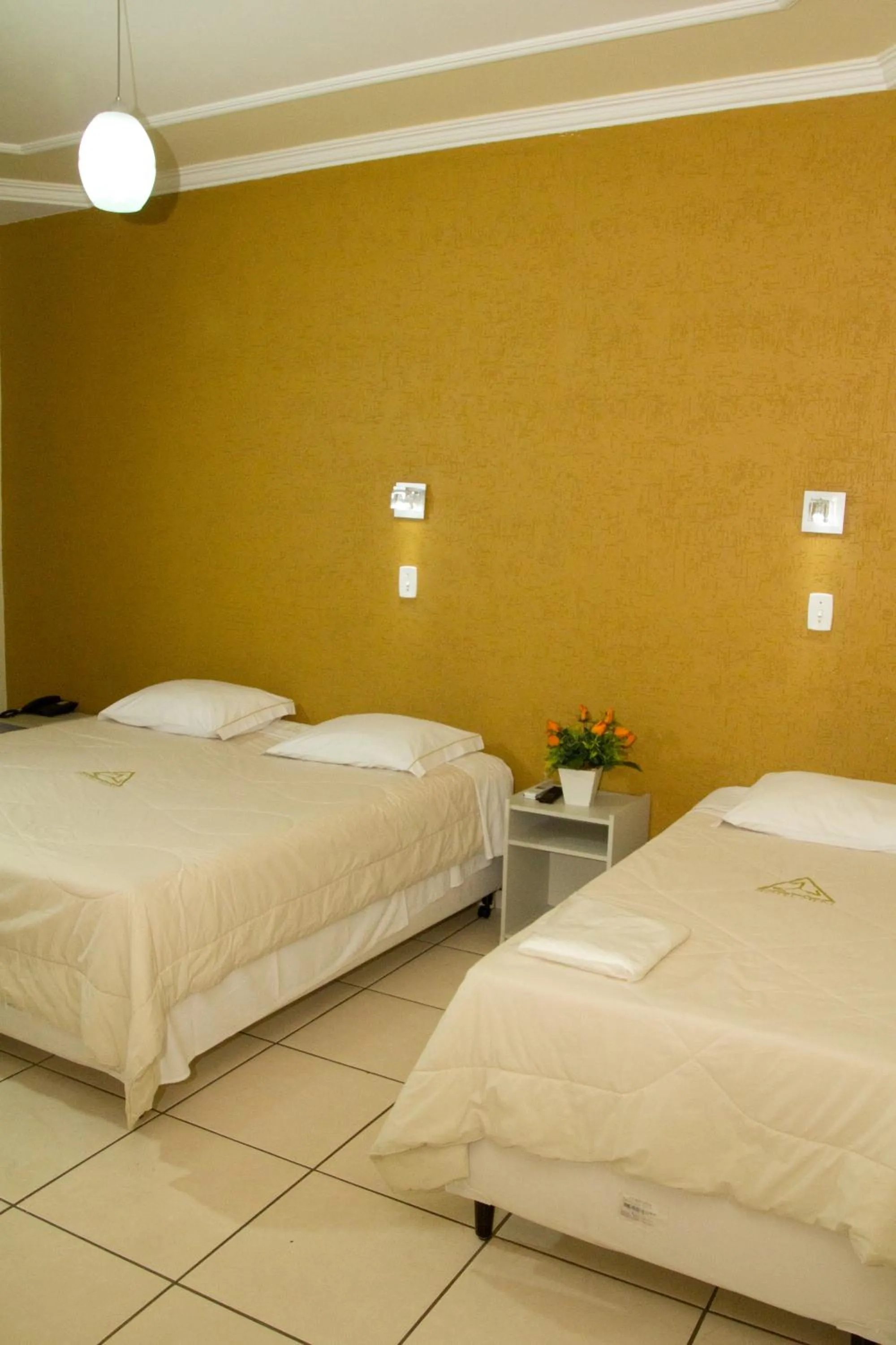 Bed in Hotel Meri Conselheiro Lafaiete