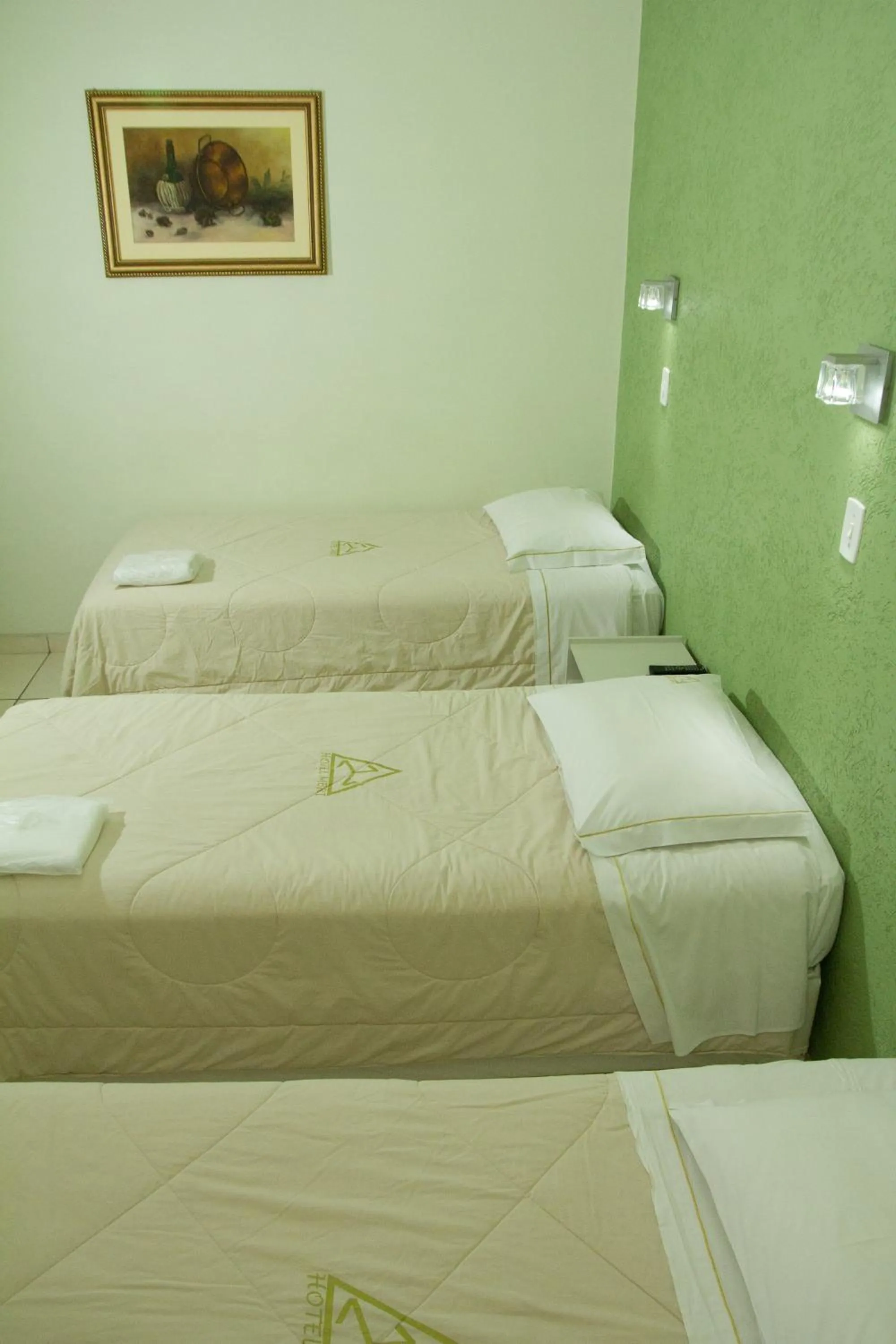 Shower, Bed in Hotel Meri Conselheiro Lafaiete