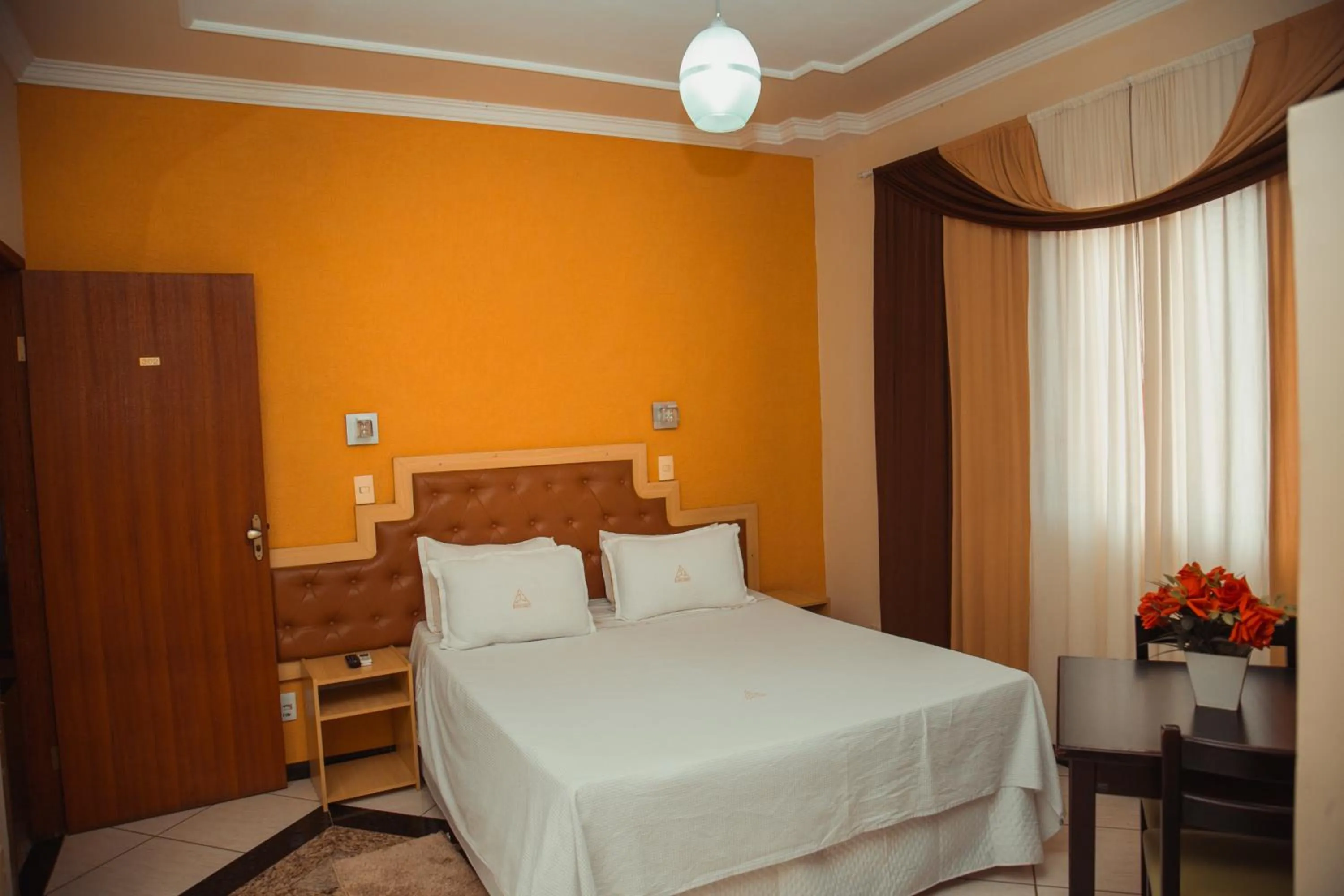 Photo of the whole room, Bed in Hotel Meri Conselheiro Lafaiete