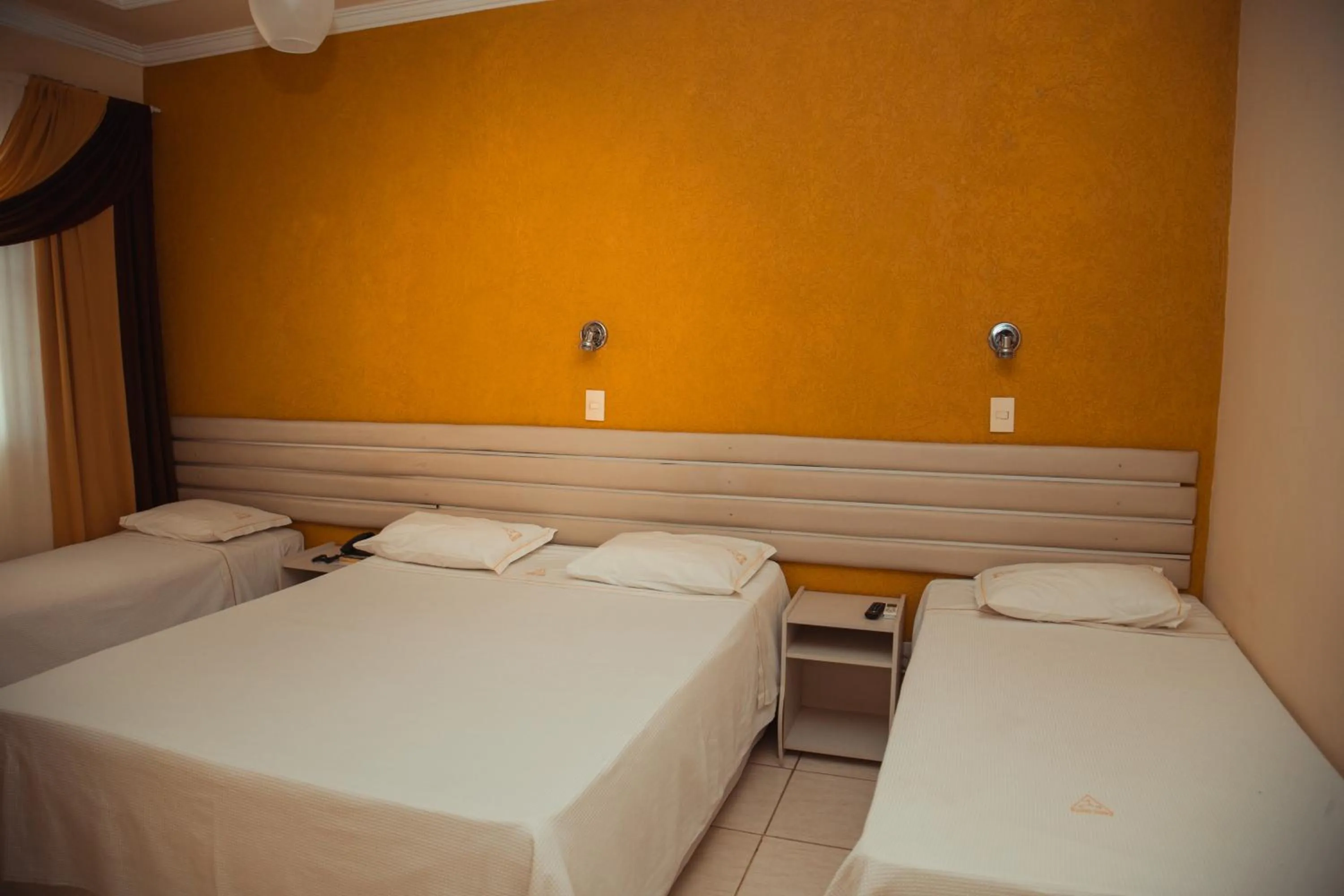 Photo of the whole room, Bed in Hotel Meri Conselheiro Lafaiete