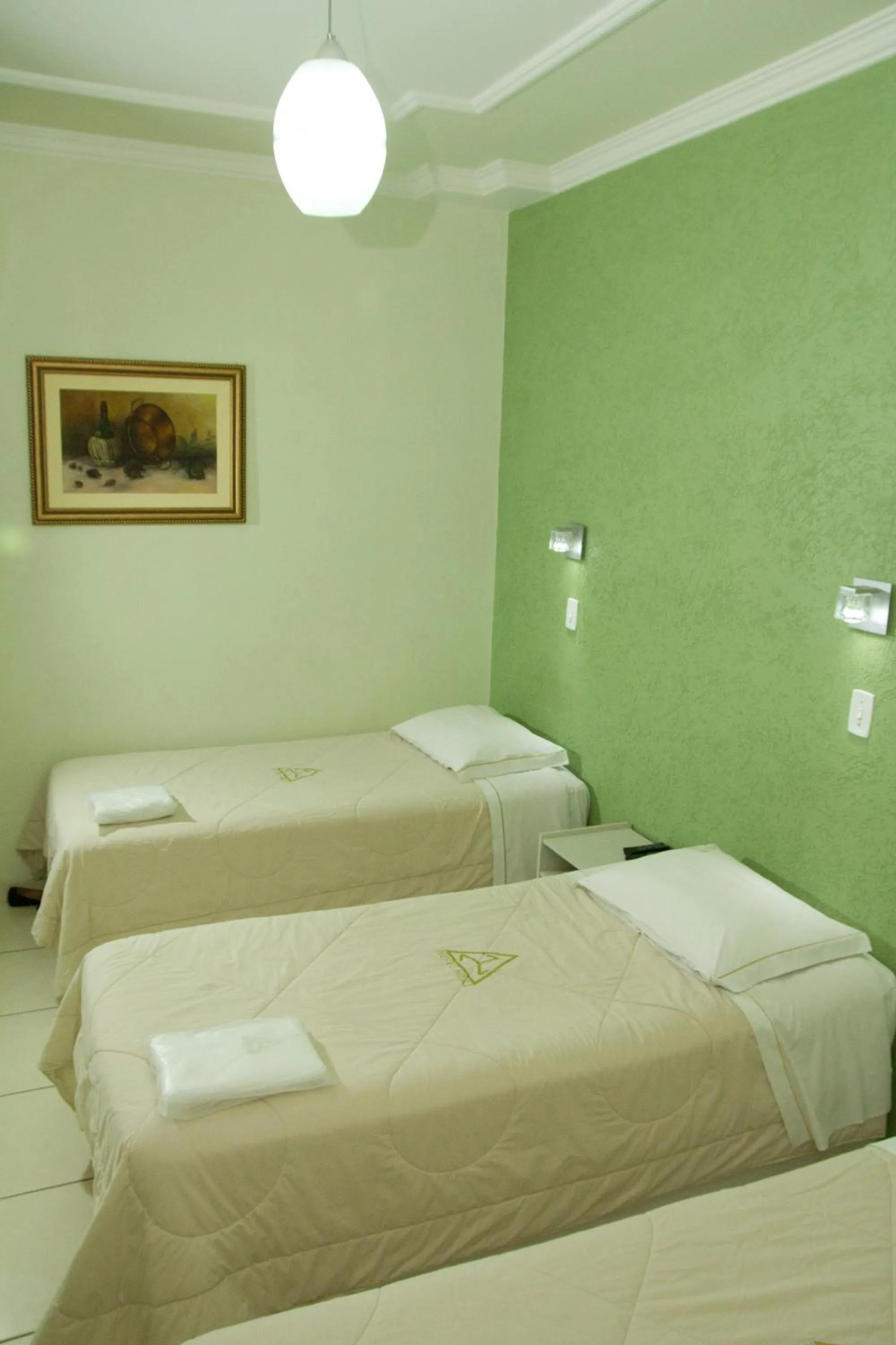 Bed in Hotel Meri Conselheiro Lafaiete