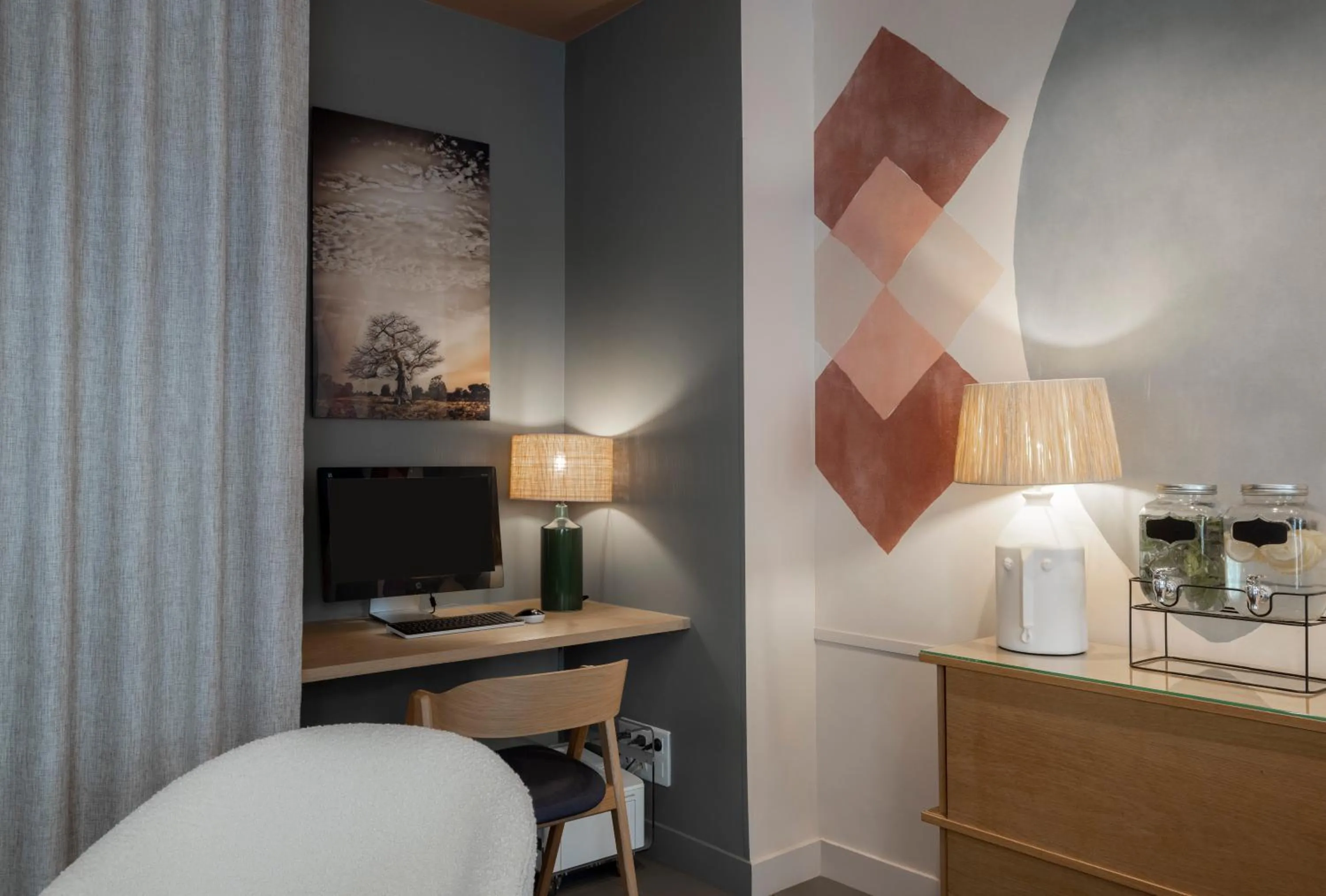 Living room in Hôtel Marais de Launay