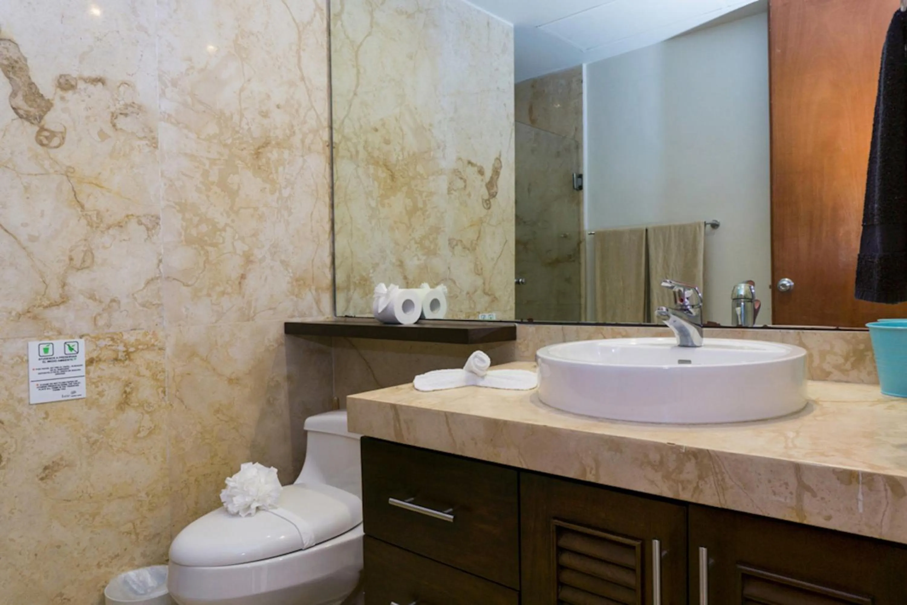 Bathroom in Magia Beachside Apartment by BVR