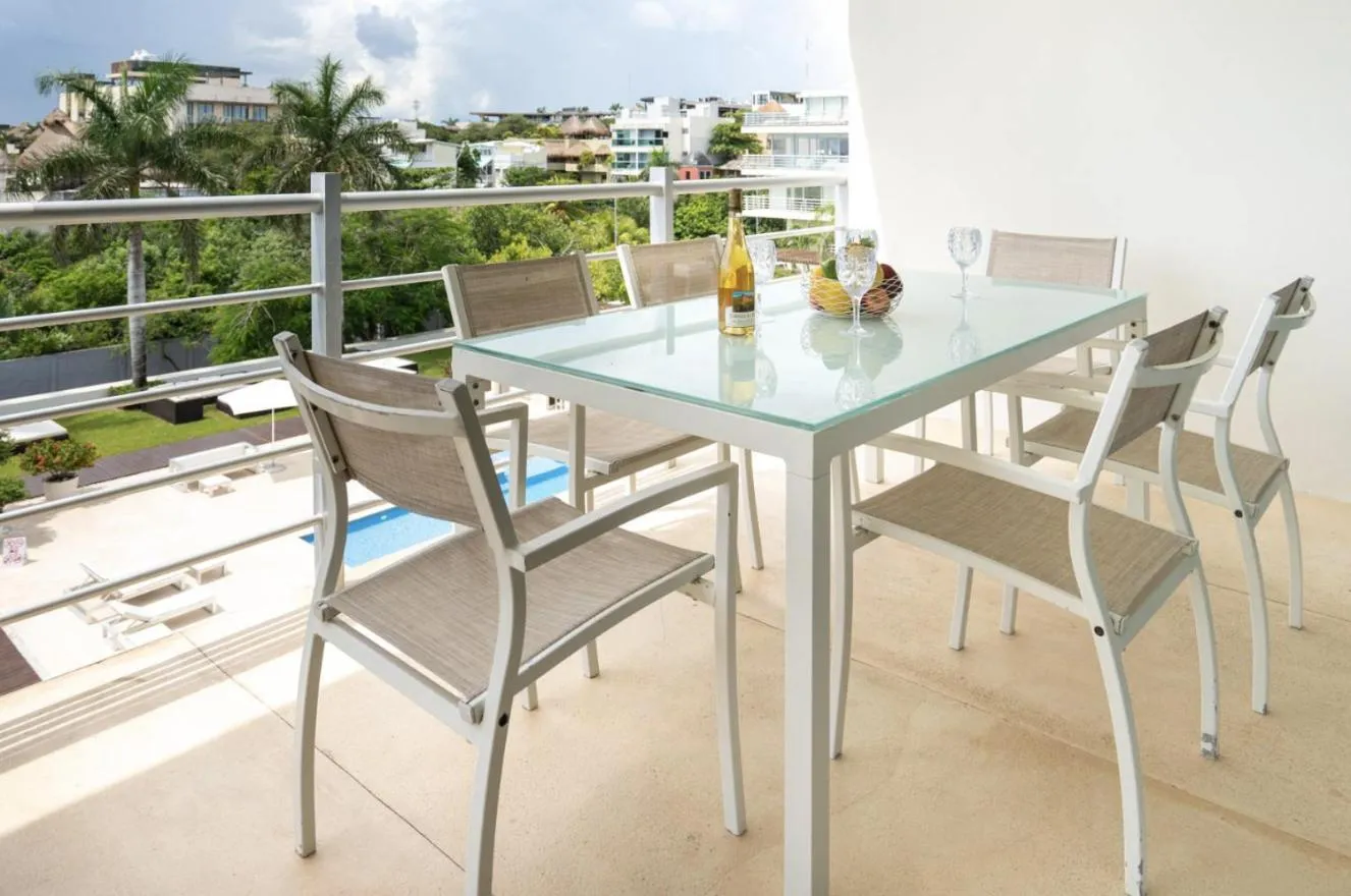 Balcony/Terrace in Magia Beachside Apartment by BVR