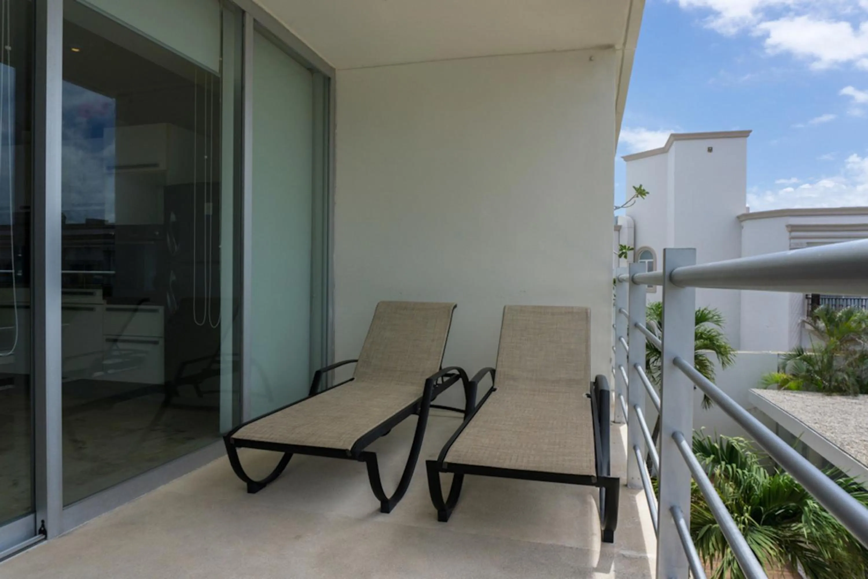 Balcony/Terrace in Magia Beachside Apartment by BVR