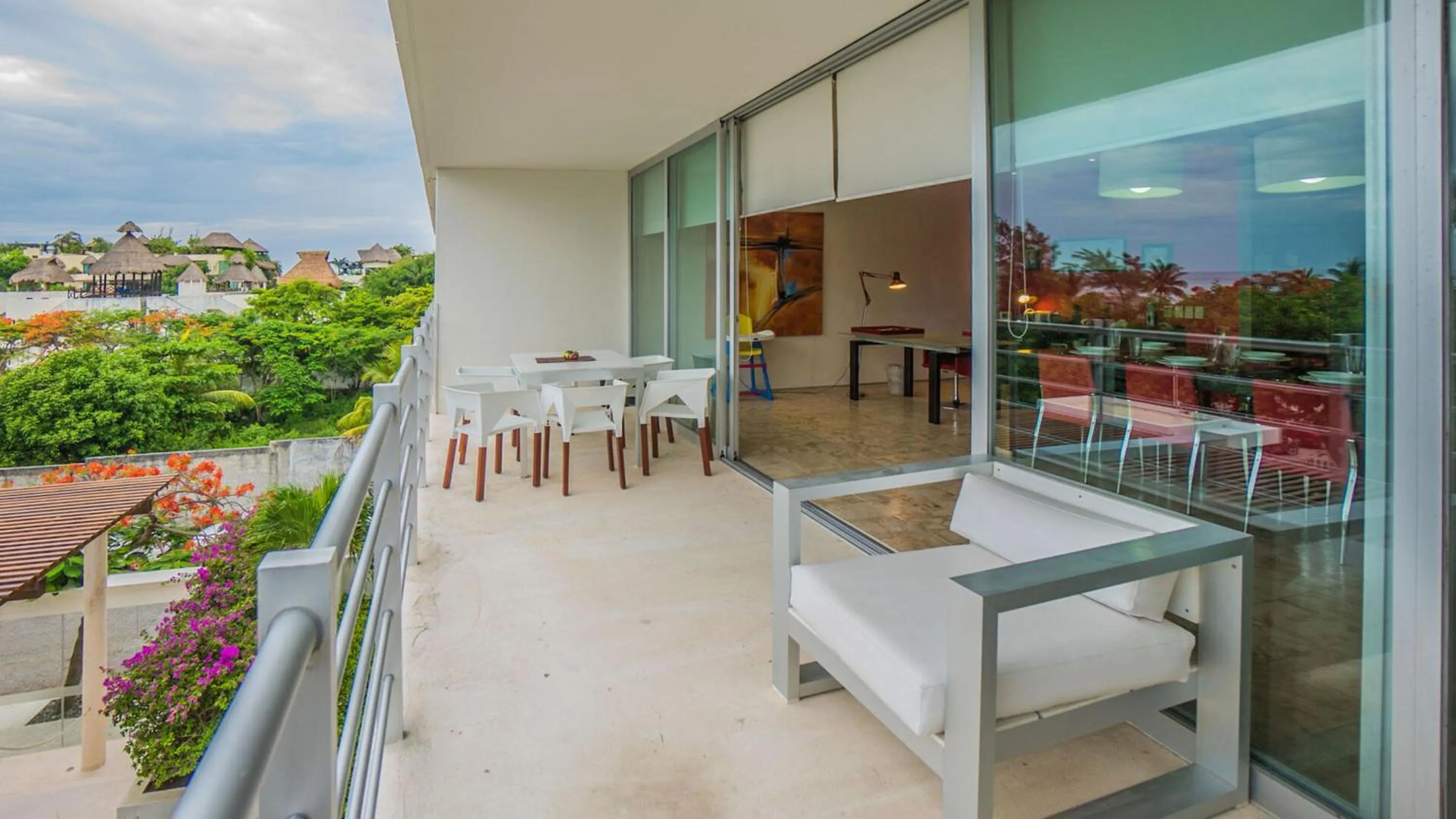 Balcony/Terrace in Magia Beachside Apartment by BVR