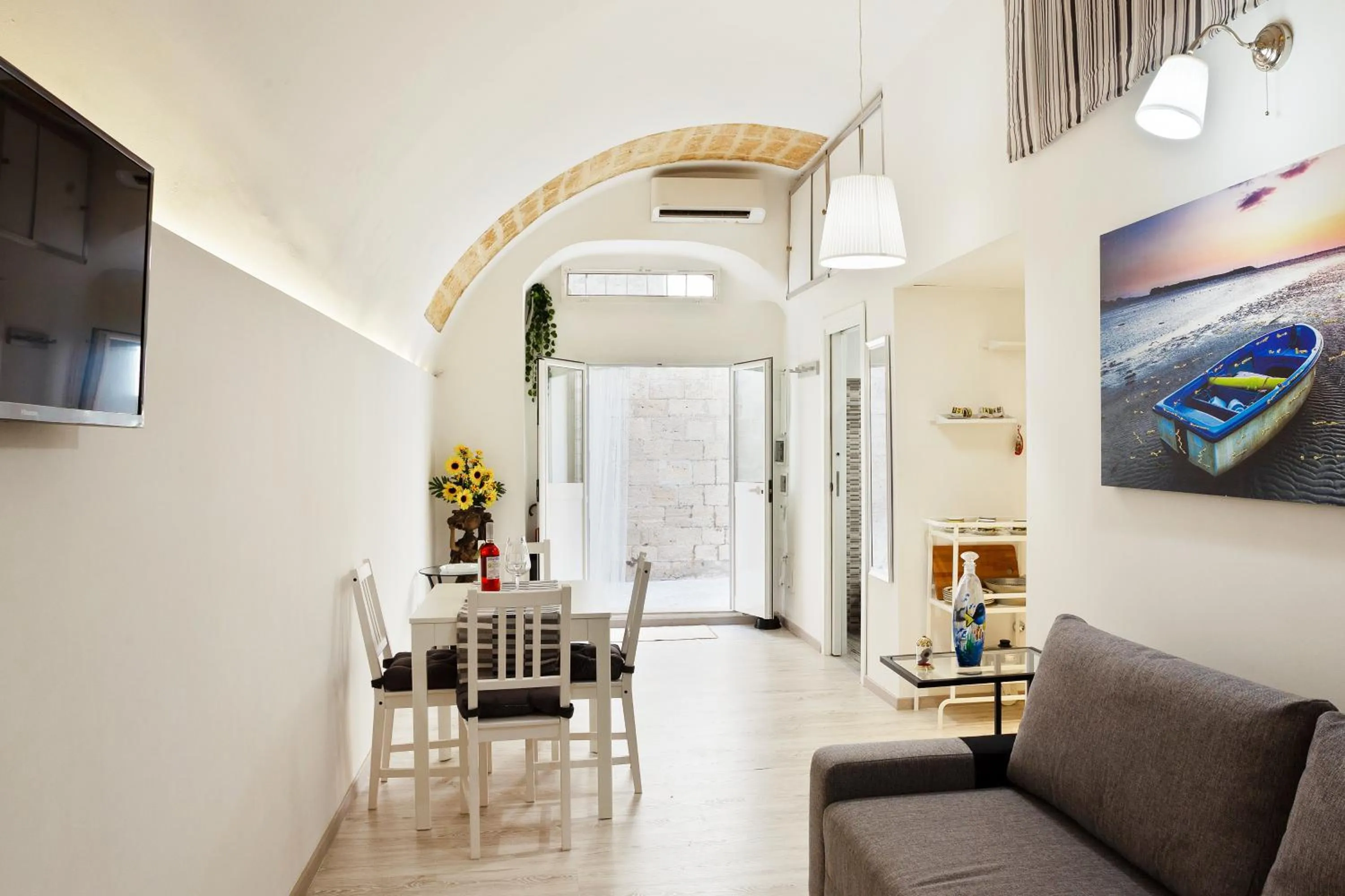 Living room in San Nicola Casa Clemente Apartment