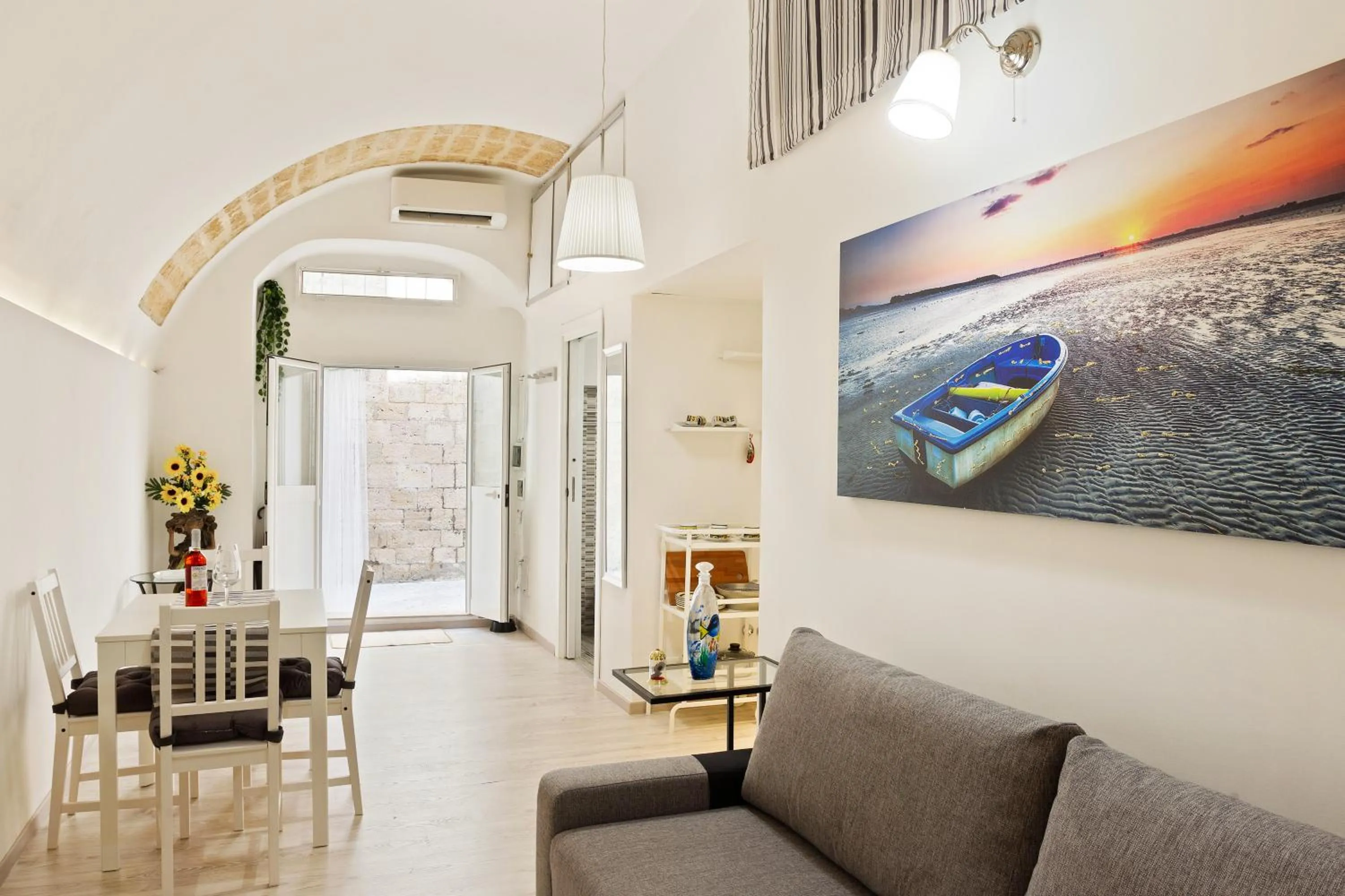 Living room in San Nicola Casa Clemente Apartment