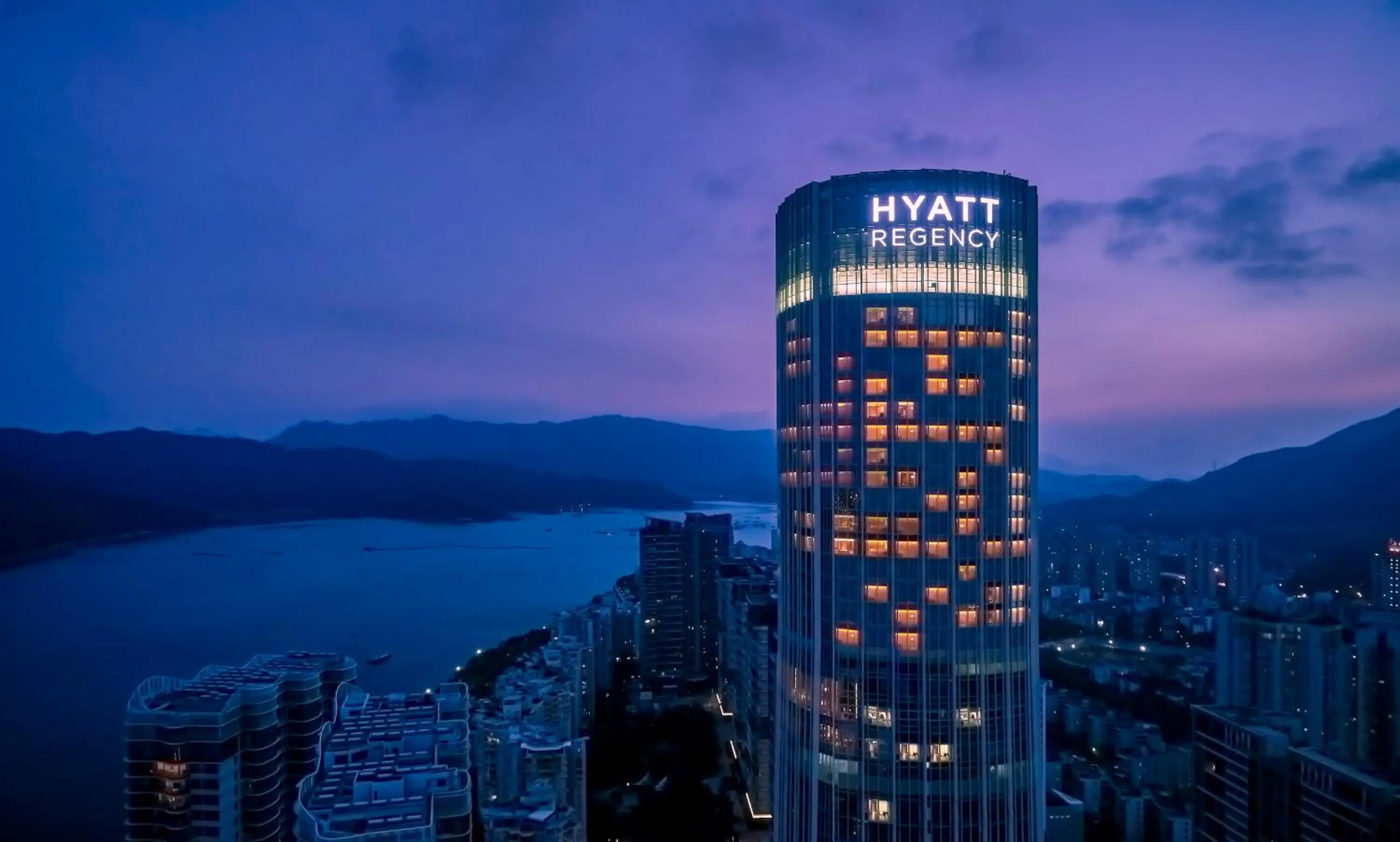 Bird's eye view in Hyatt Regency Shenzhen Yantian