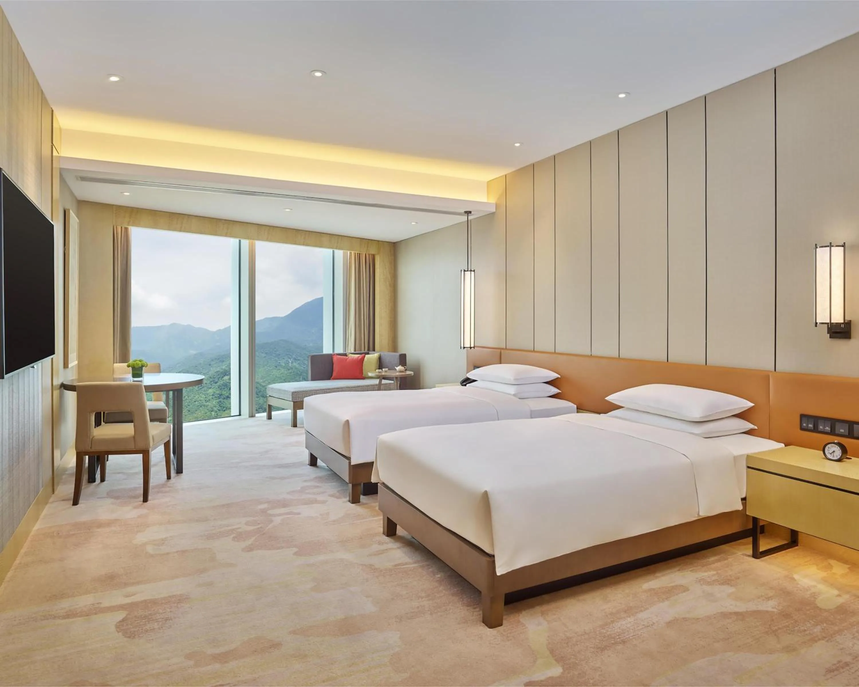 Bedroom, Bed in Hyatt Regency Shenzhen Yantian