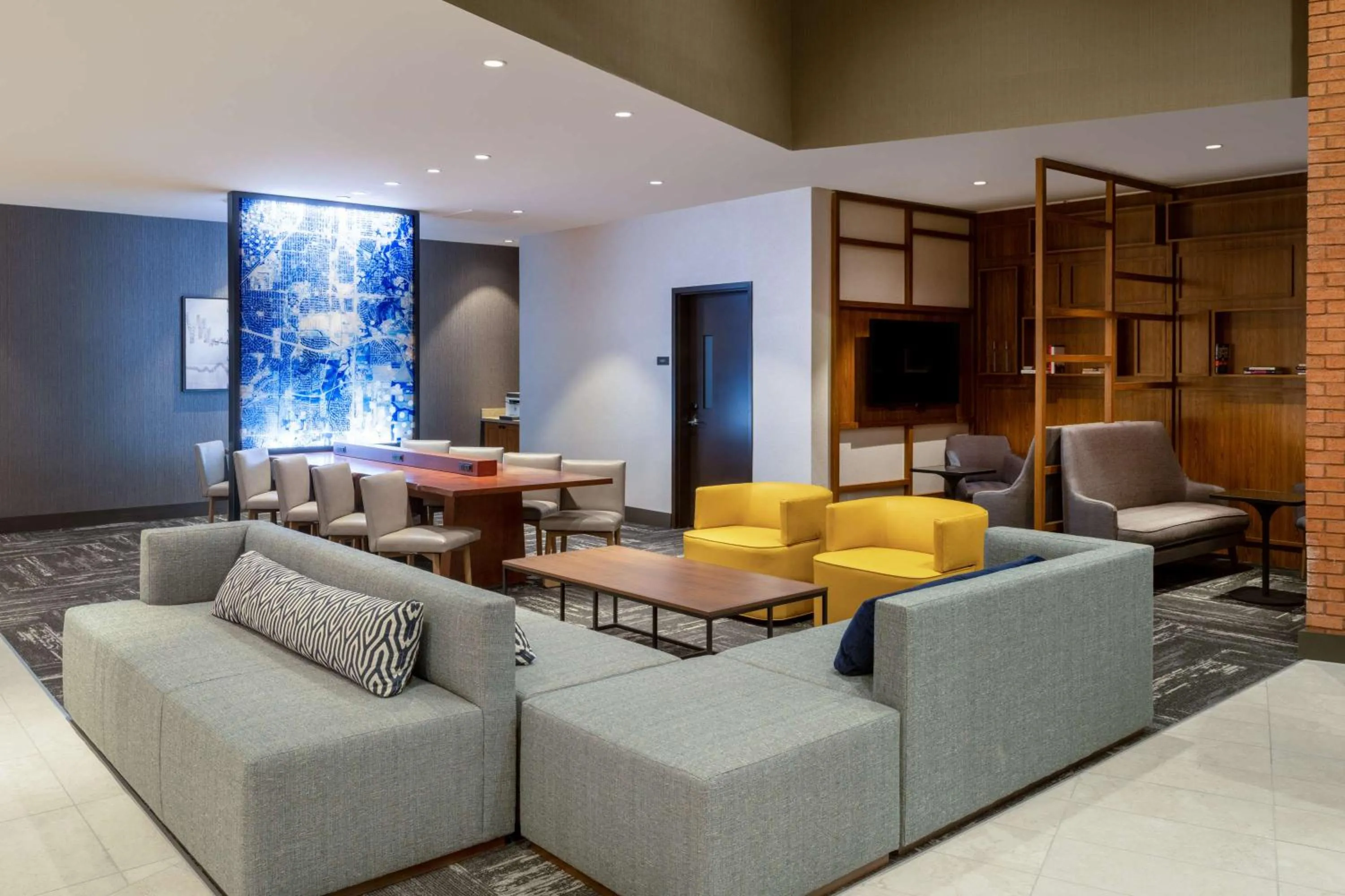 Lobby or reception in Hyatt Place Fort Worth-Alliance Town Center