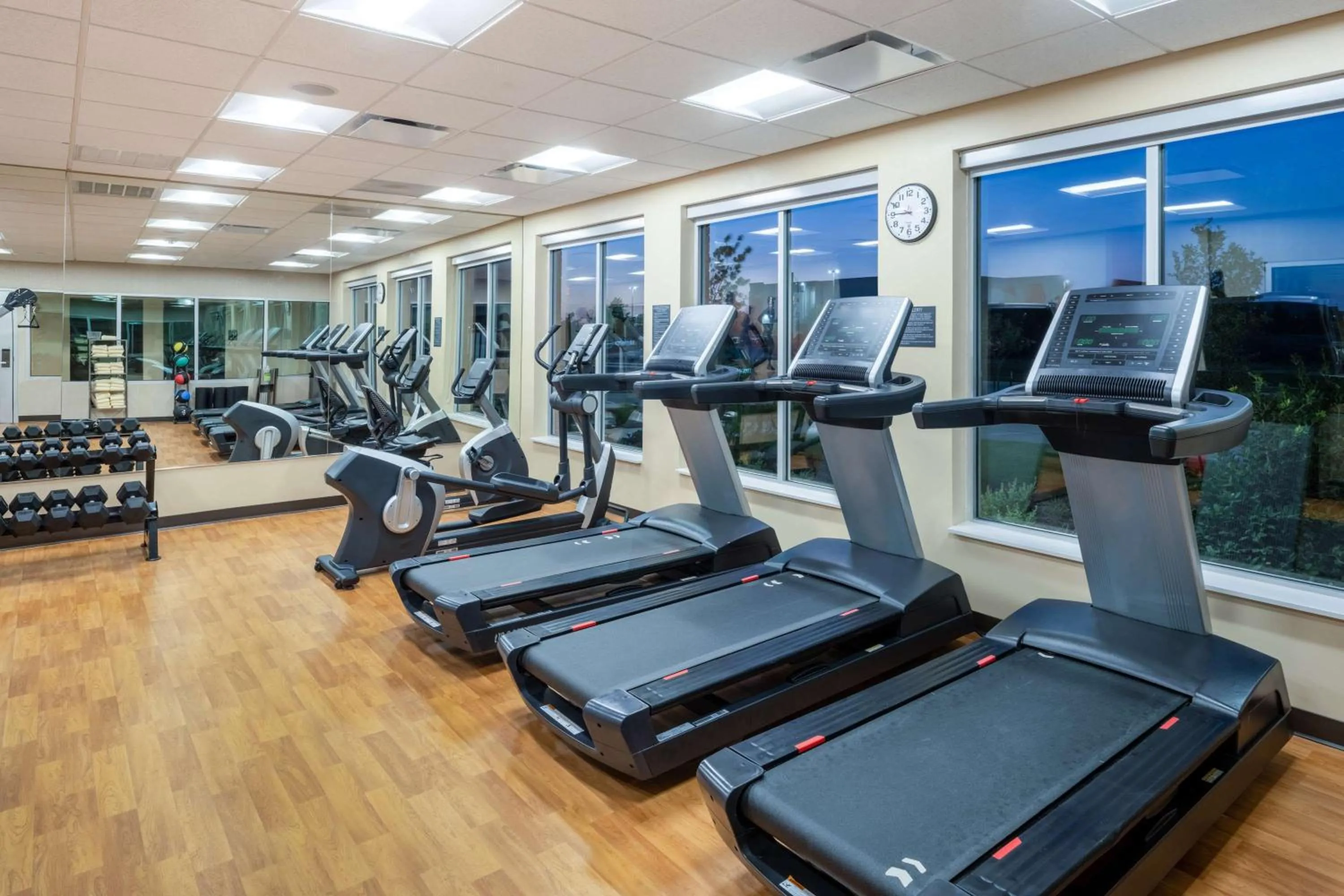 Fitness centre/facilities in Hyatt Place Fort Worth-Alliance Town Center