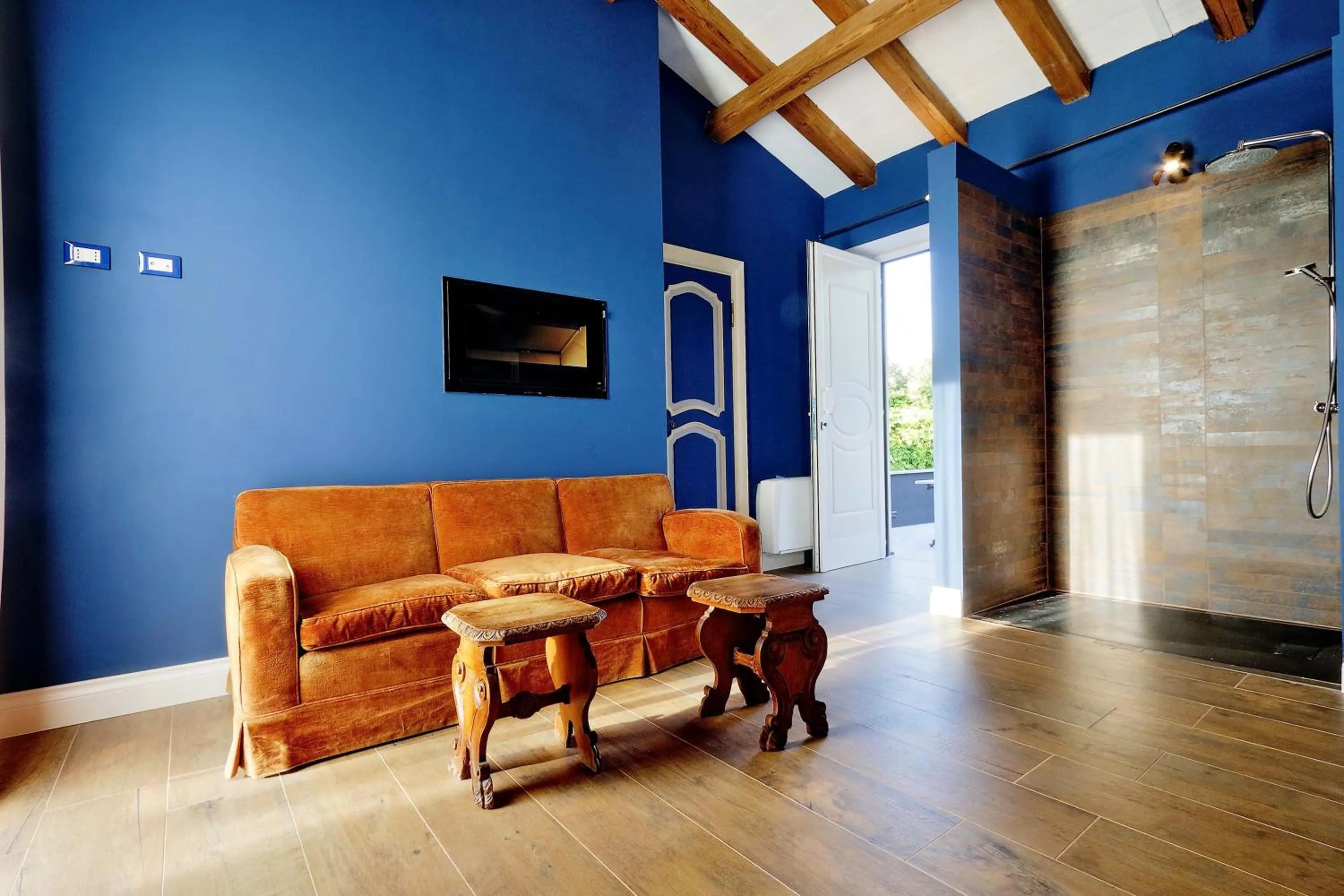 Shower in Tenuta Lisetta