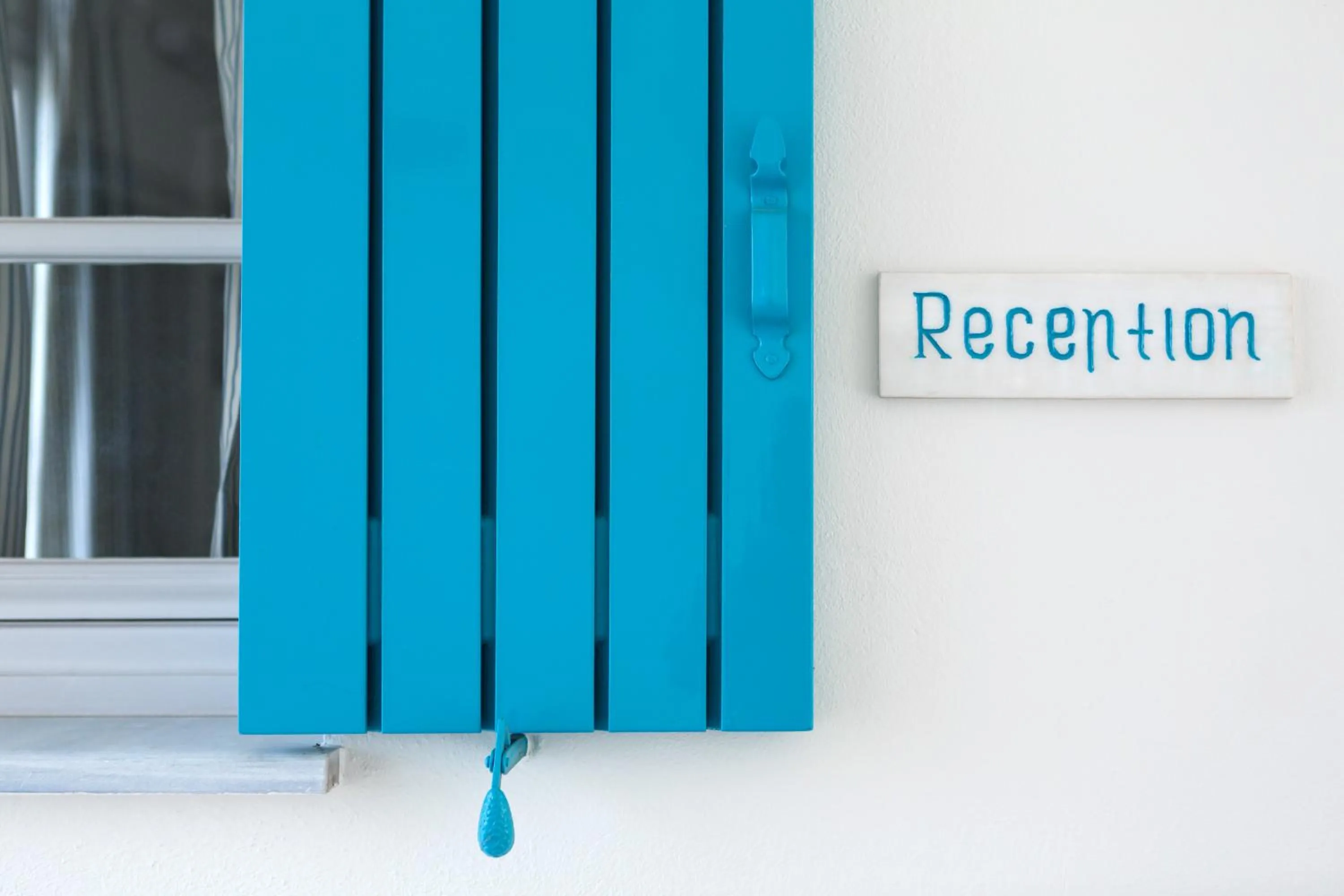 Lobby or reception in Byzantio Beach Suites & Wellness