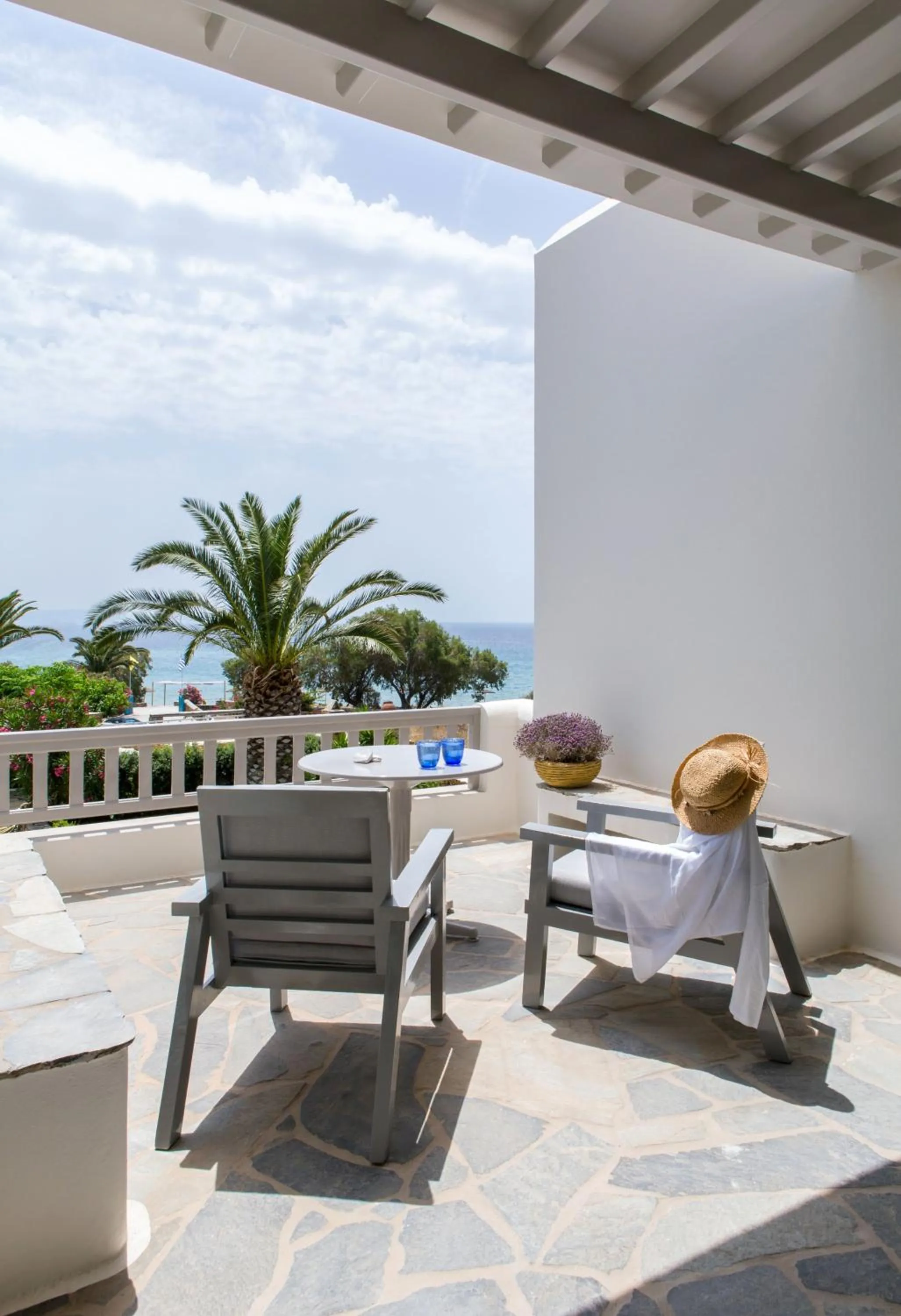 Sea view in Byzantio Beach Suites & Wellness