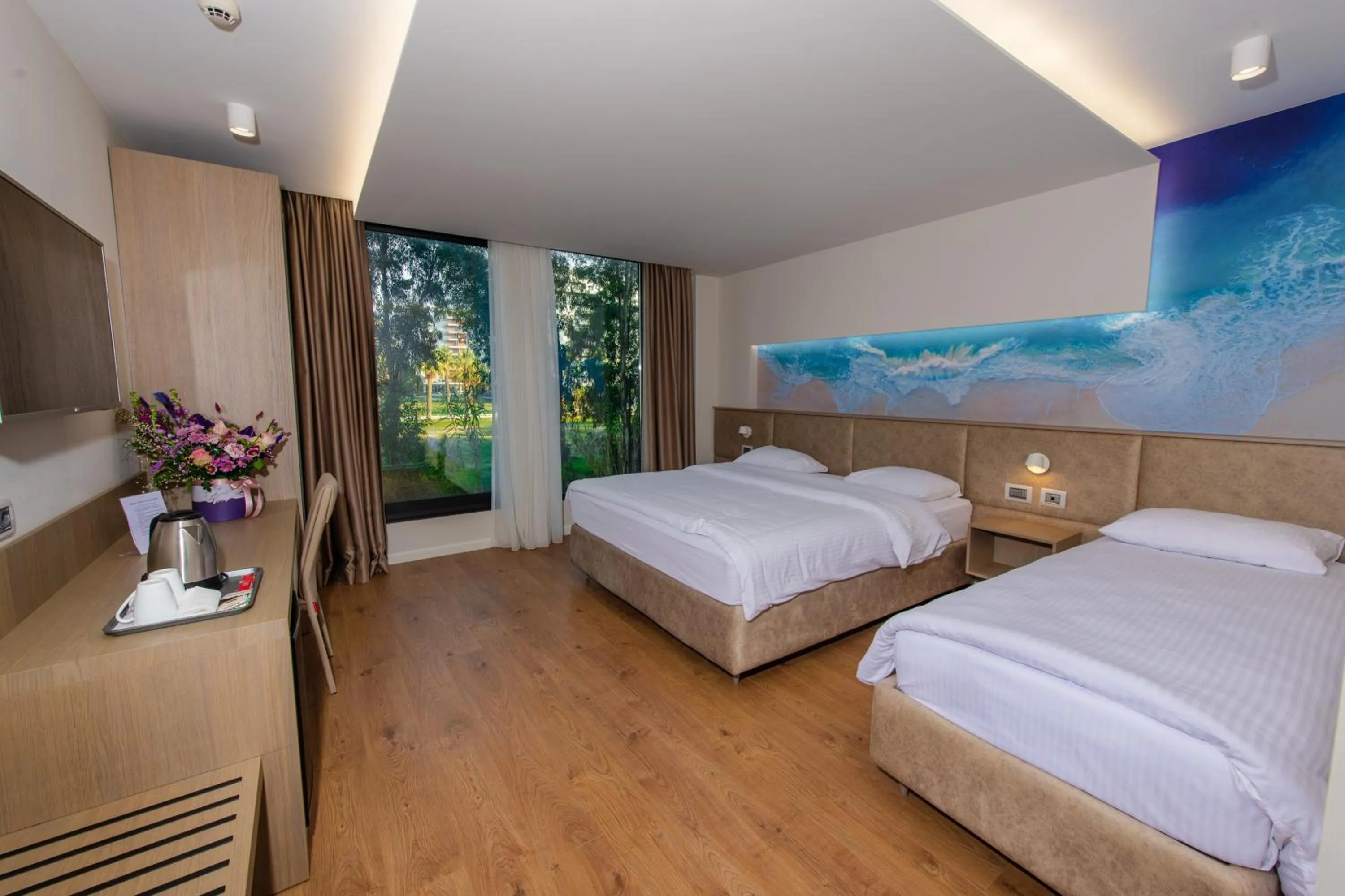 Bed in Marina Premium Hotel & Apartments