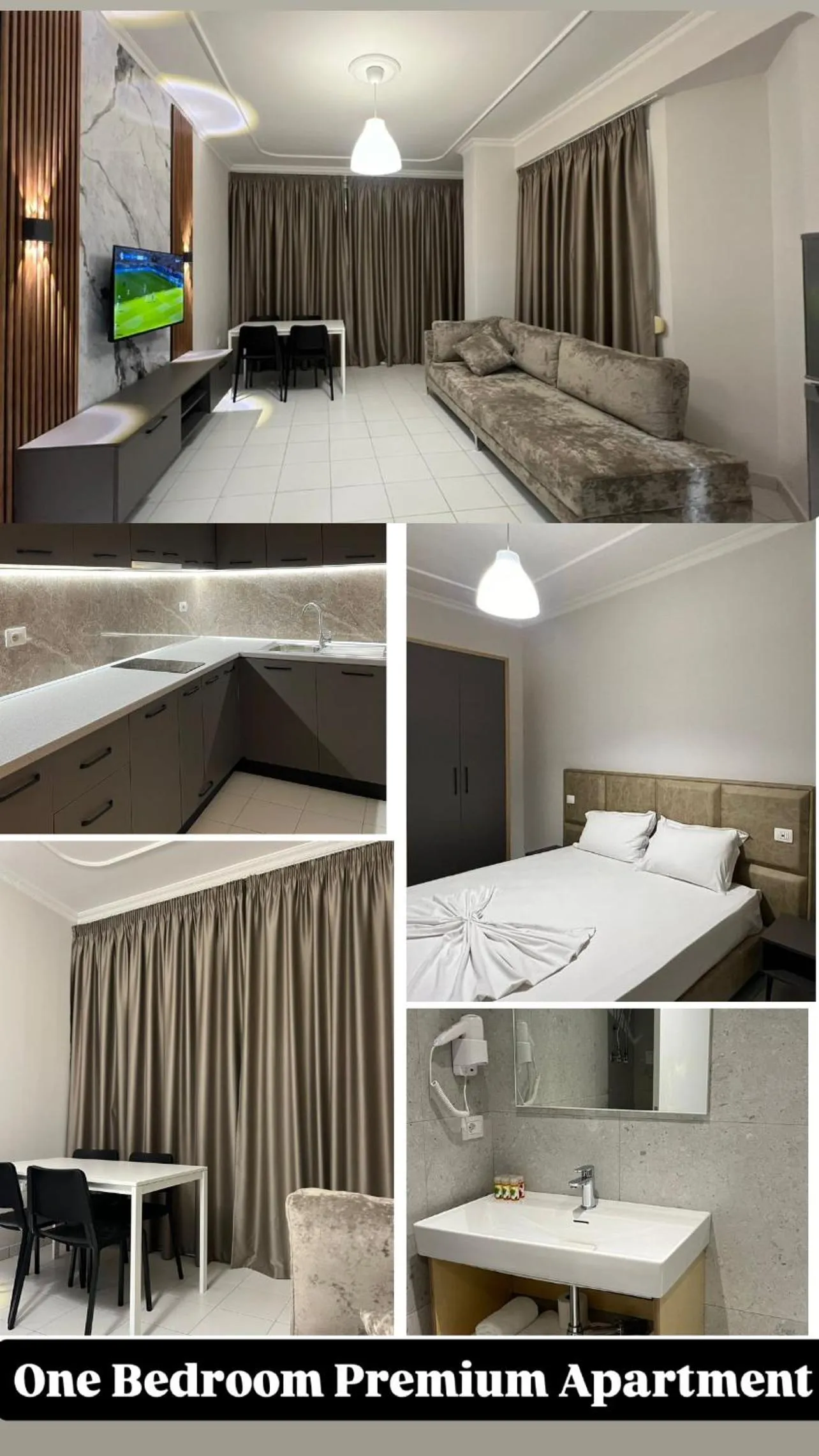 Bed in Marina Premium Hotel & Apartments