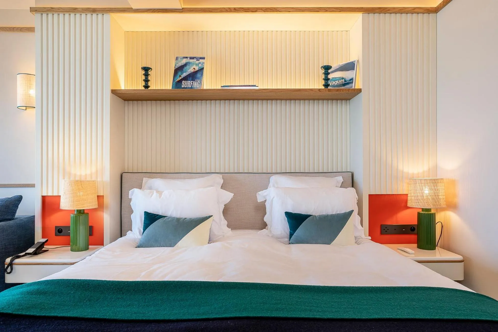 Bedroom, Bed in Hôtel Le Café de Paris