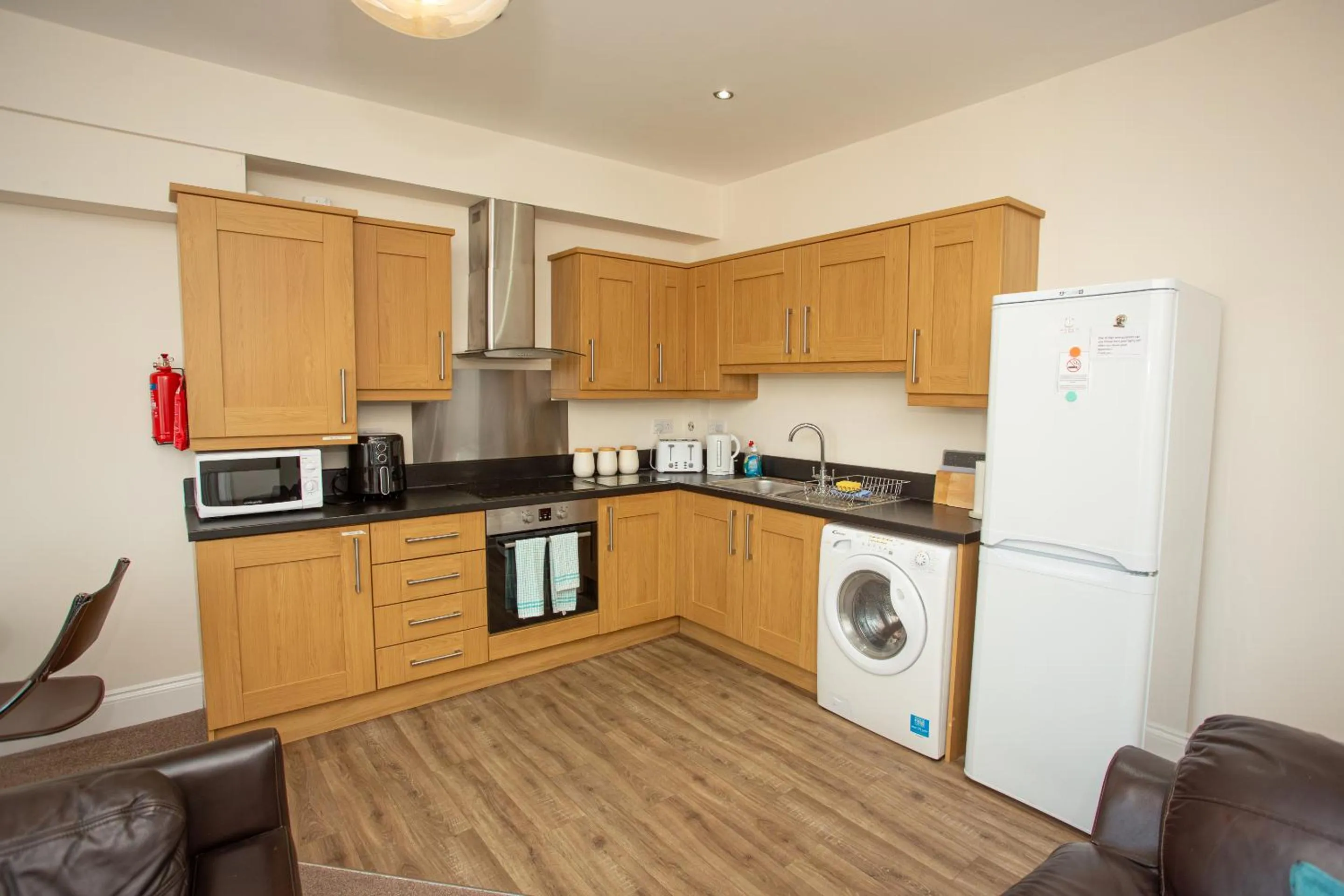 Kitchen or kitchenette in Norton Serviced Apartments