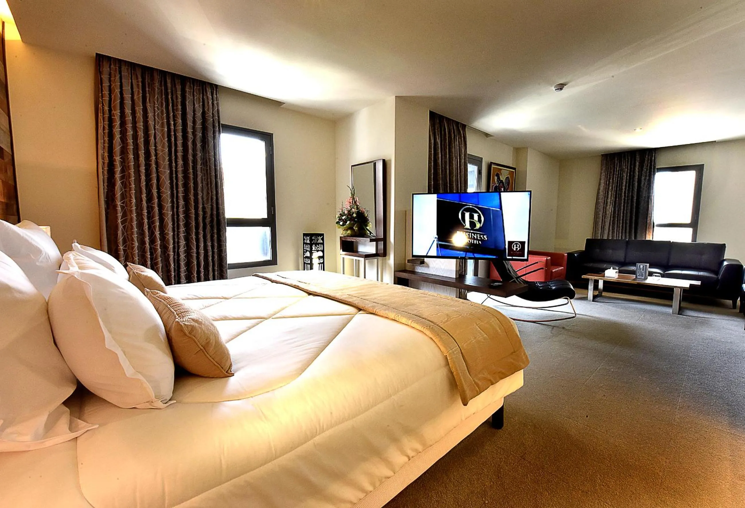 Bed in BUSINESS HOTEL SFAX