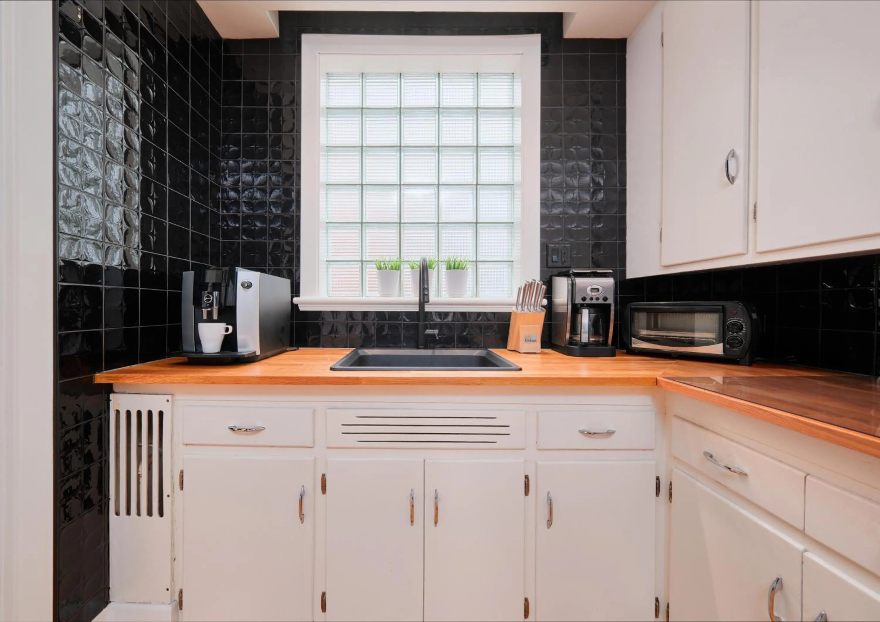 Communal kitchen in Le Widor